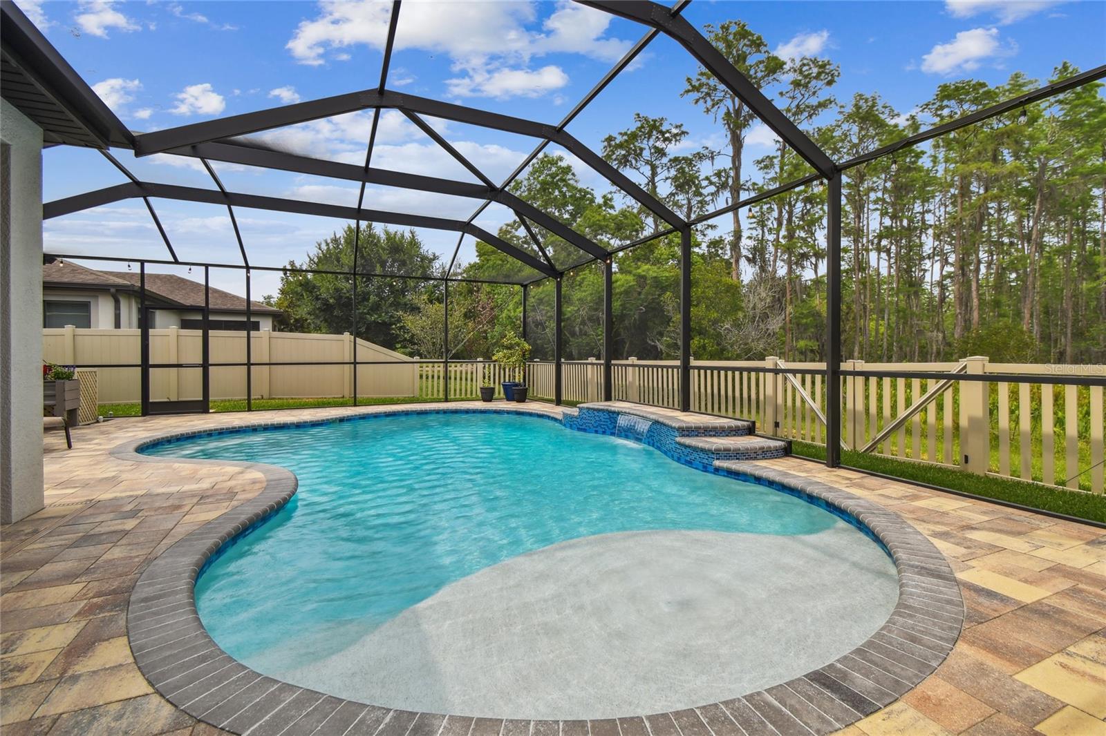 Stunning pool w/ conservation views!