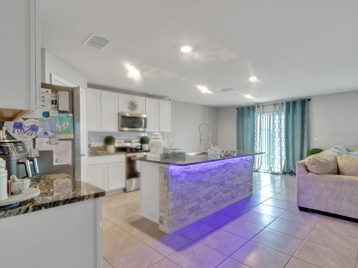 Upgraded kitchen