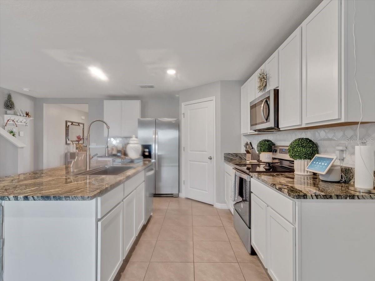 Upgraded kitchen