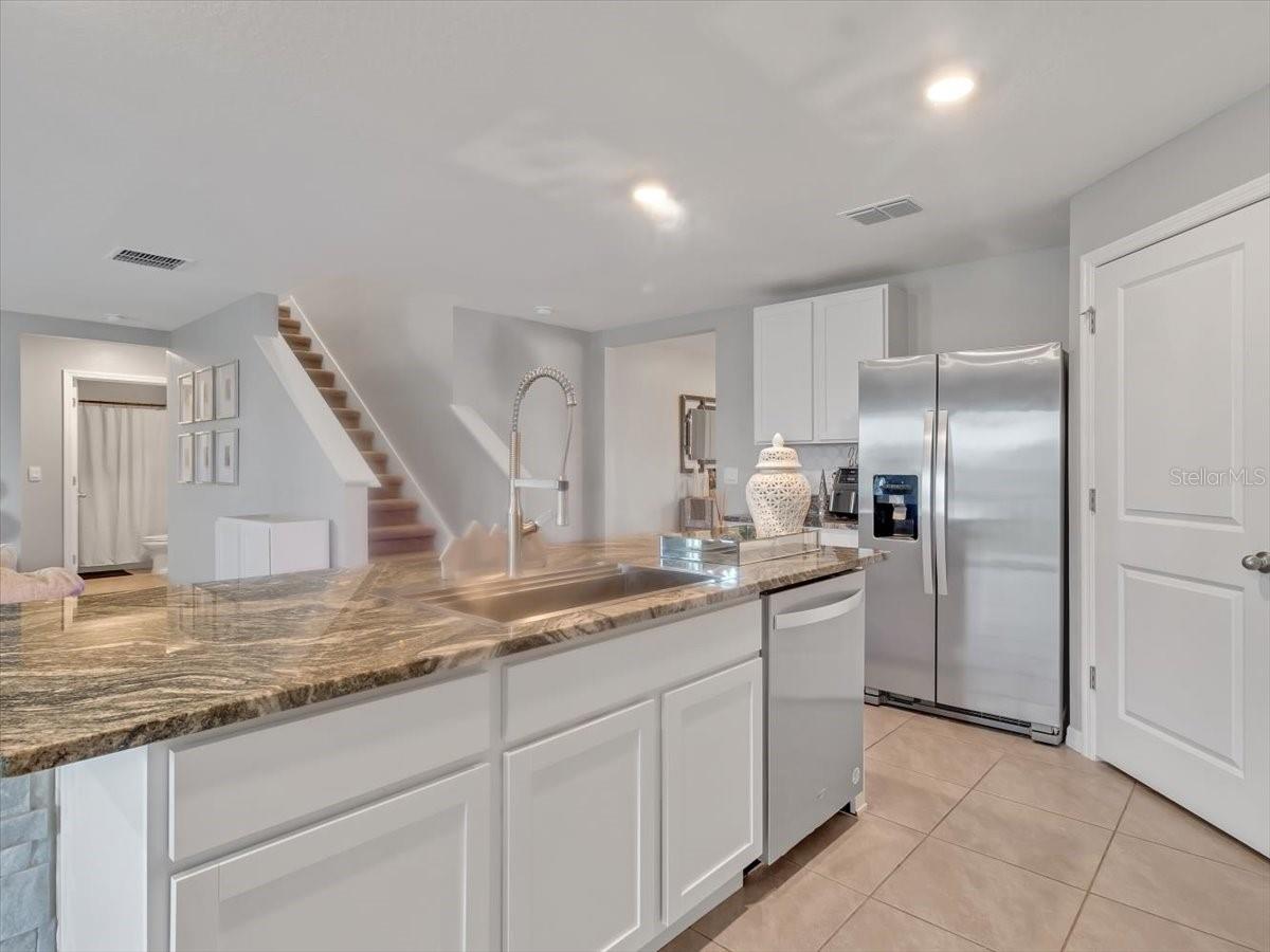 Upgraded kitchen