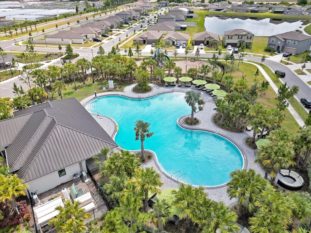 Berry Bay pool area