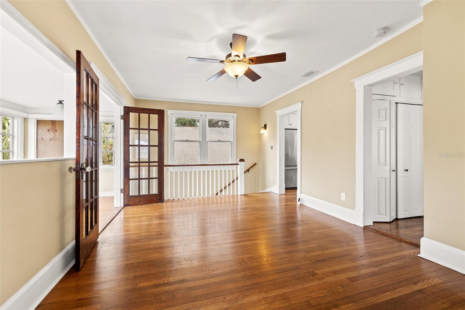 Restored & Refinished Original Oak Flooring