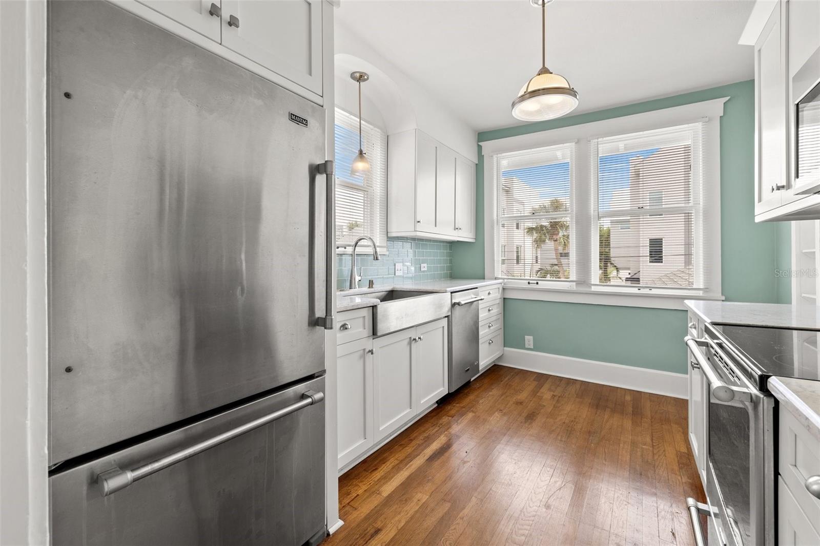Kitchen with Stainless Steel Appliances