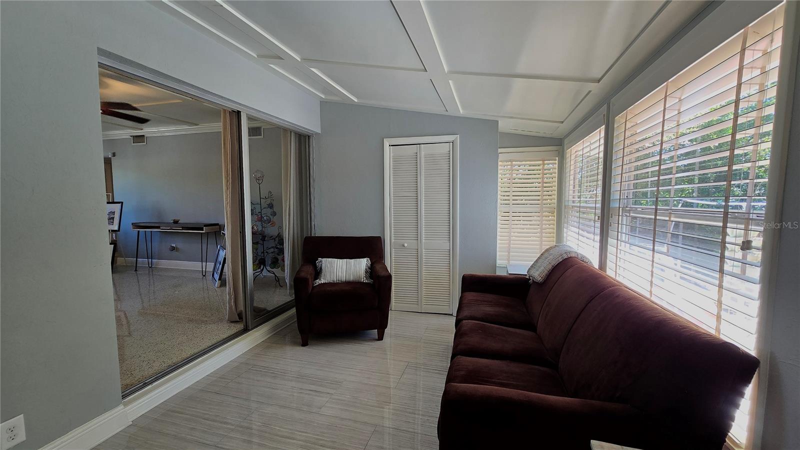 Family Room at the back of the home.  If you need the 3rd bedroom this could be it.  So many possibilities right here.