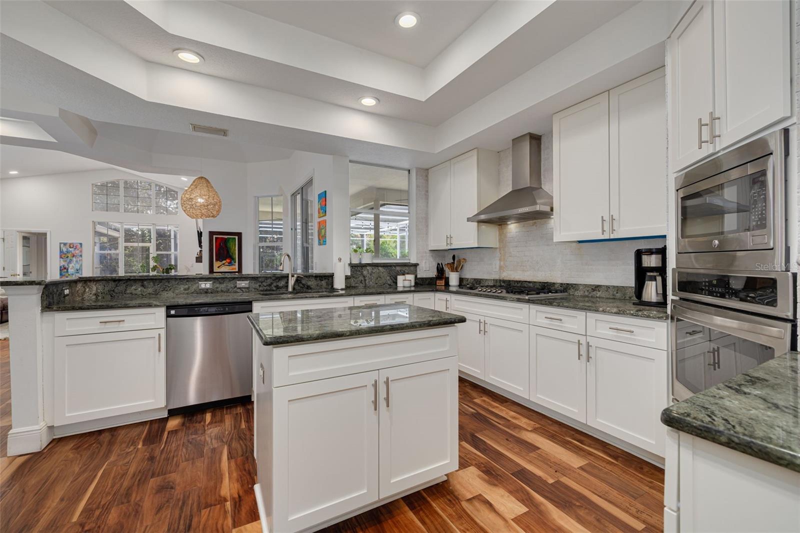 Spacious kitchen
