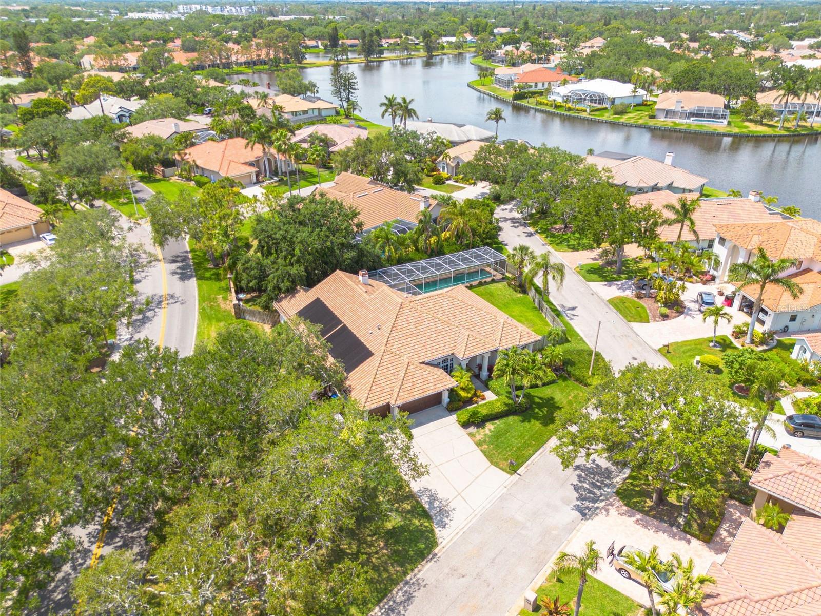 Long driveway
