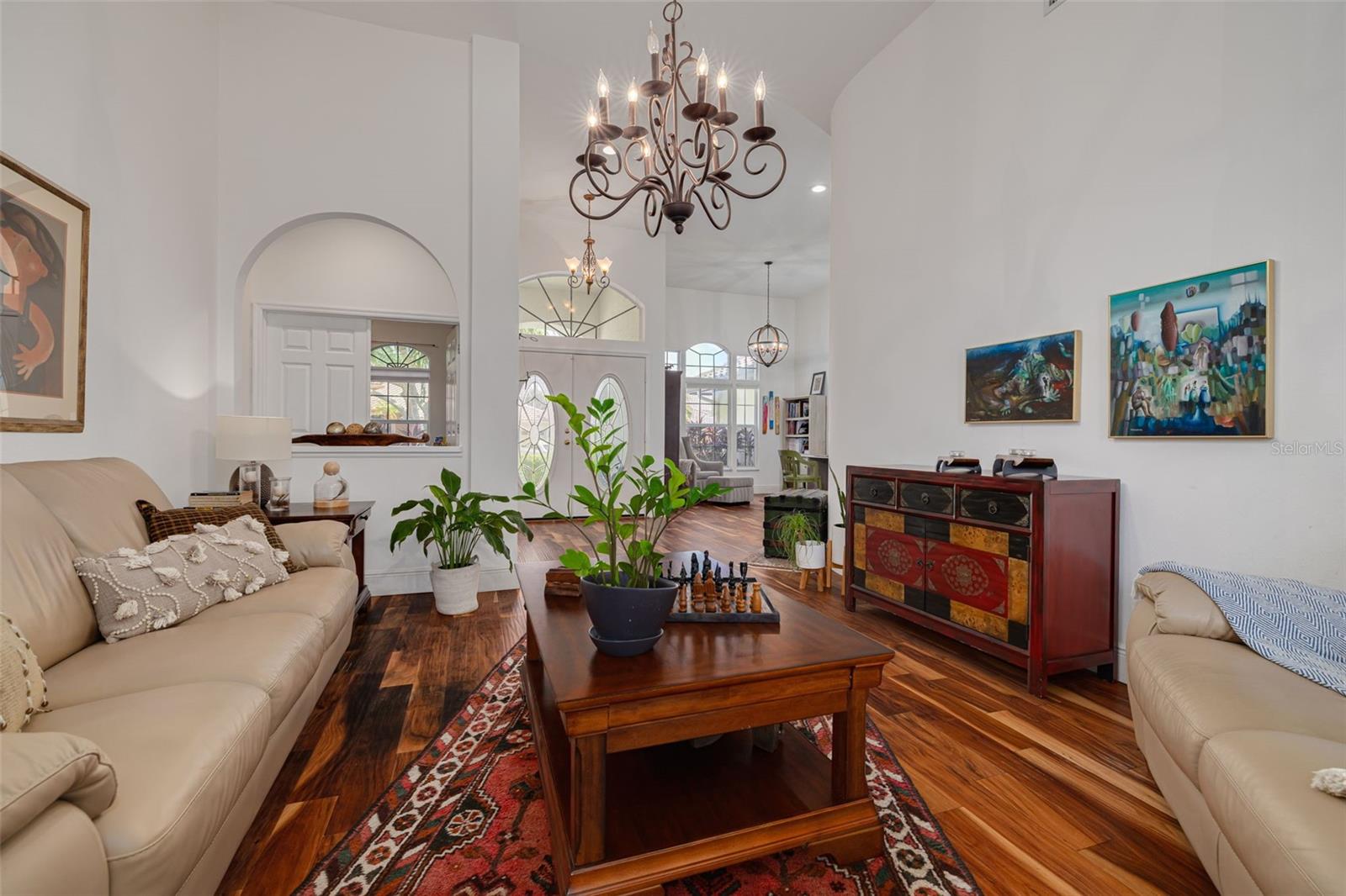 wood floors throughout