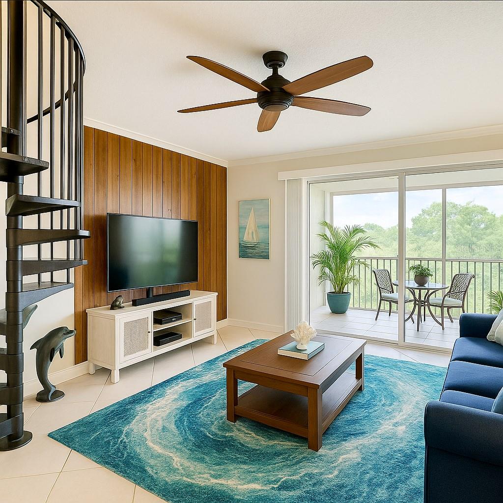 Virtually Staged-Coastal Contemporary