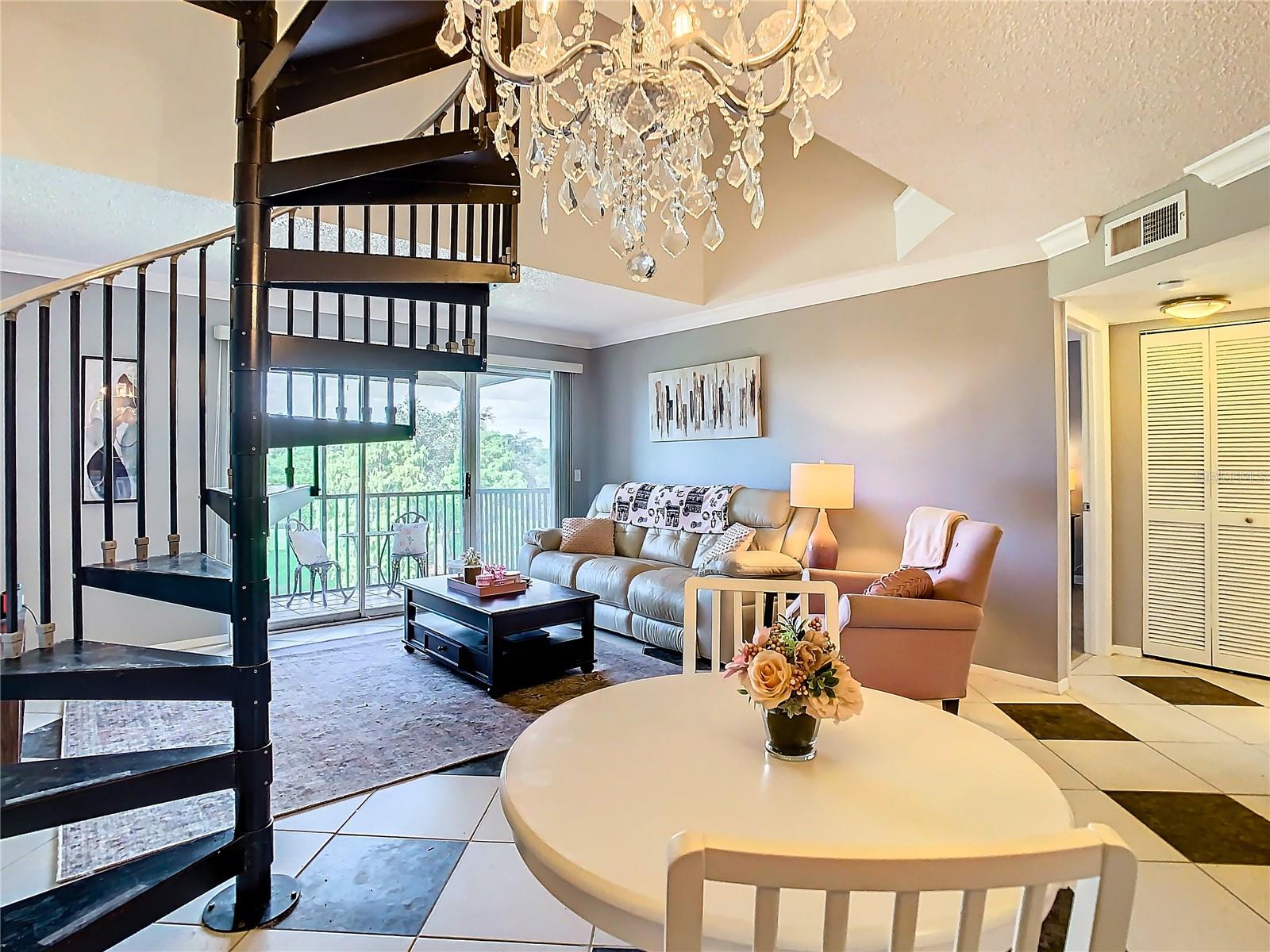 View from Dining Area.