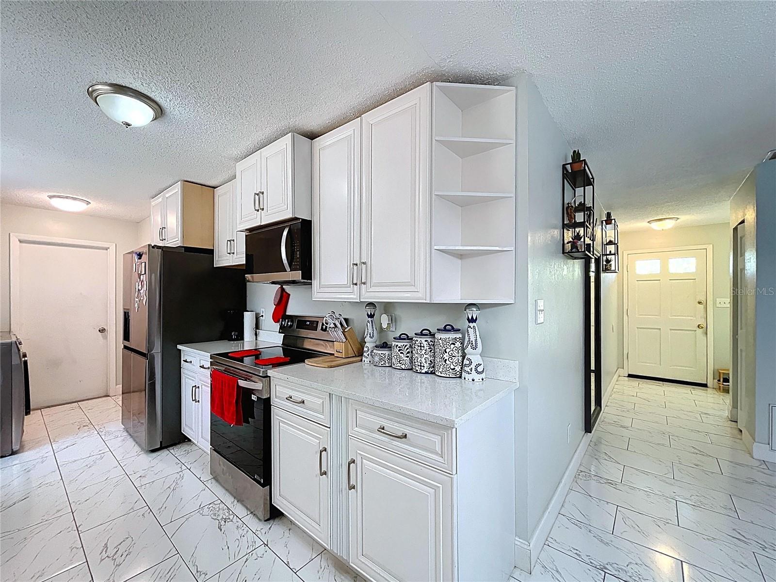 Plenty of cabinet space.