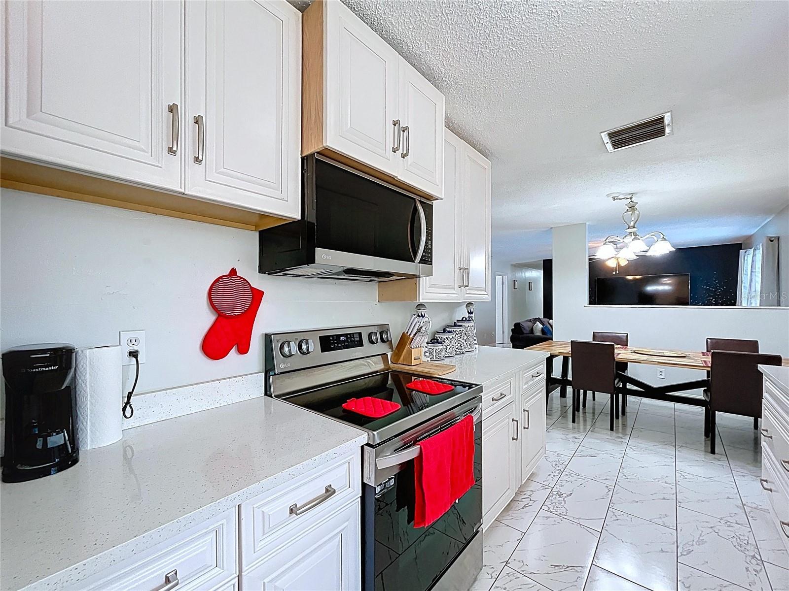 Updated appliances.
