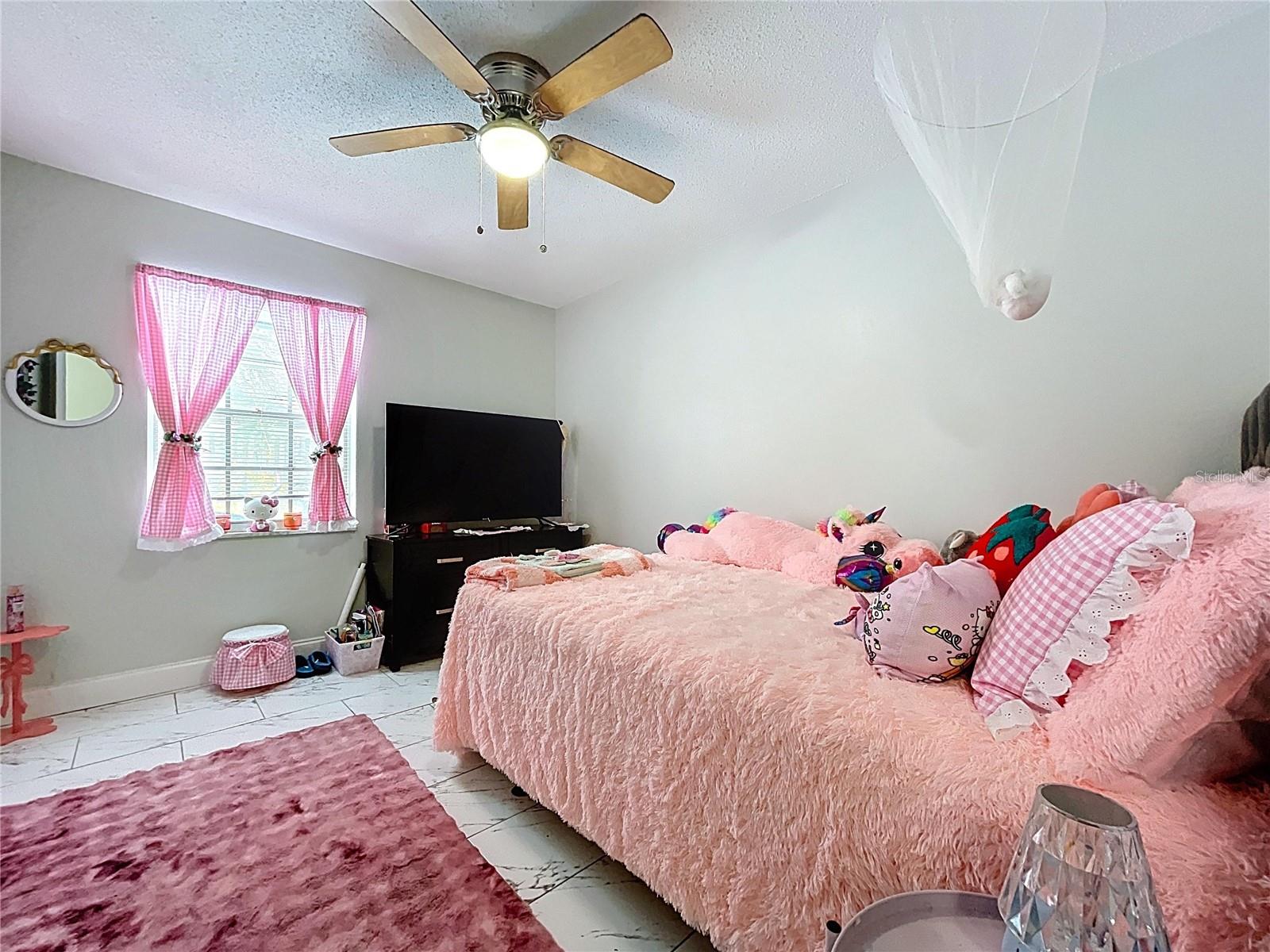 2nd bedroom, fit for a Princess.