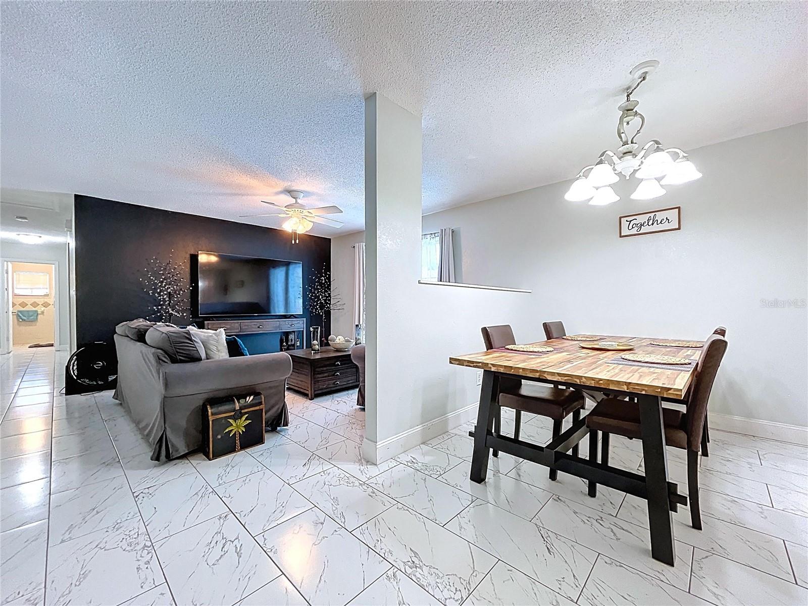 Open living space.