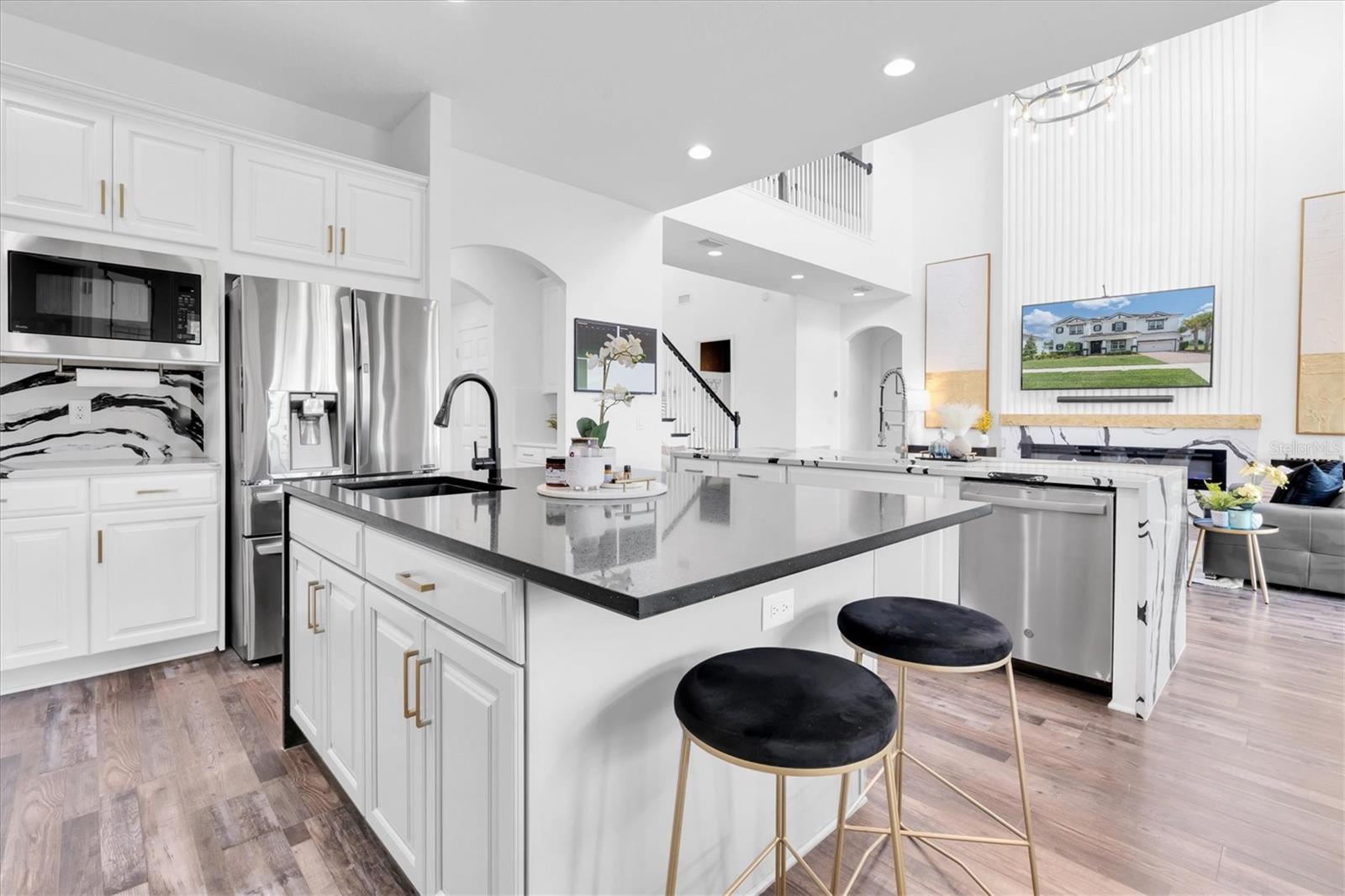 Double Island Kitchen