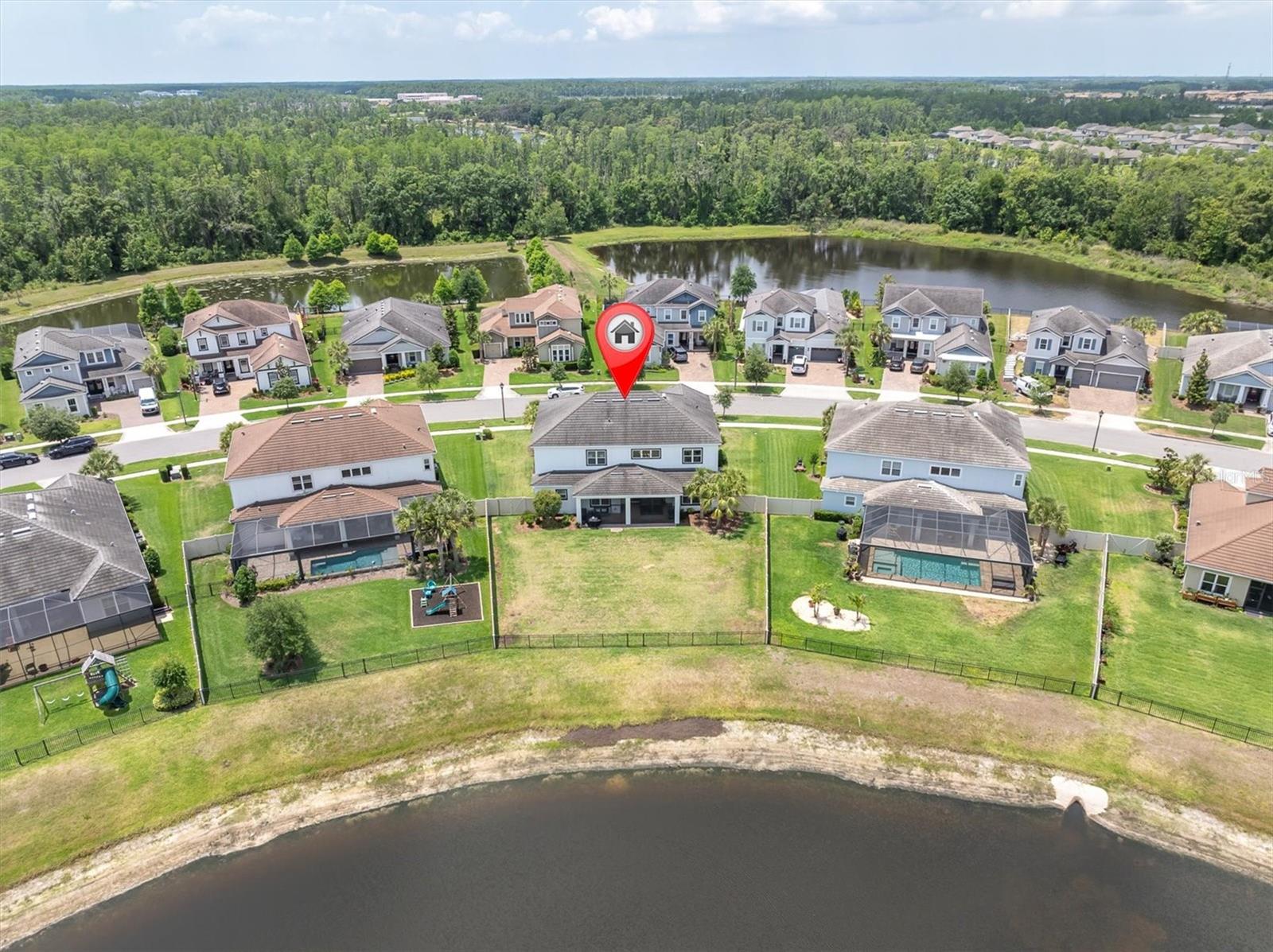 Oversized Lot 75'x150' w/ Conservation and Water View