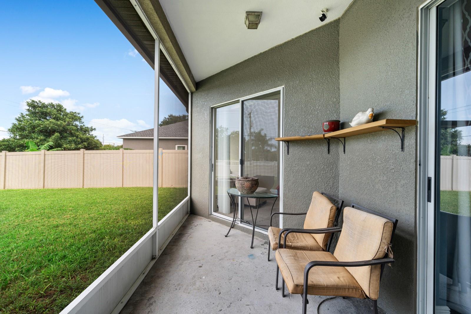 SCREENED PATIO