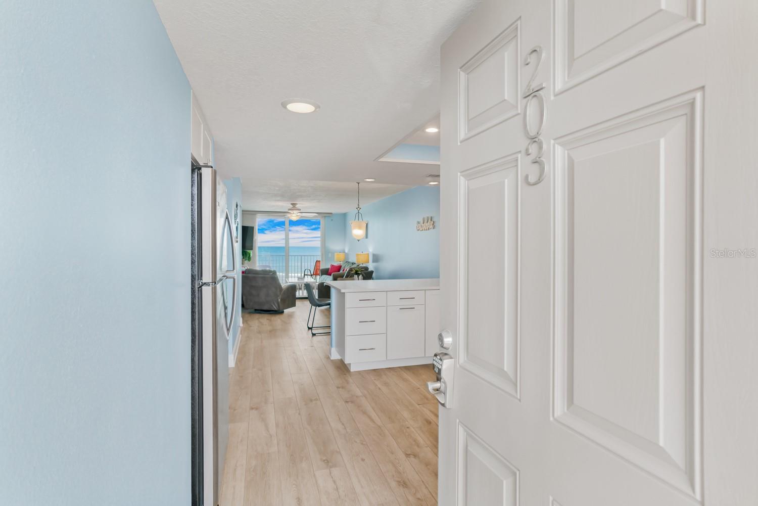 Entrance to Unit 203