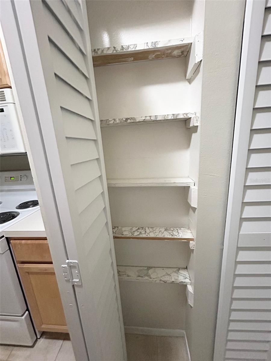 Built in Spice Cabinet