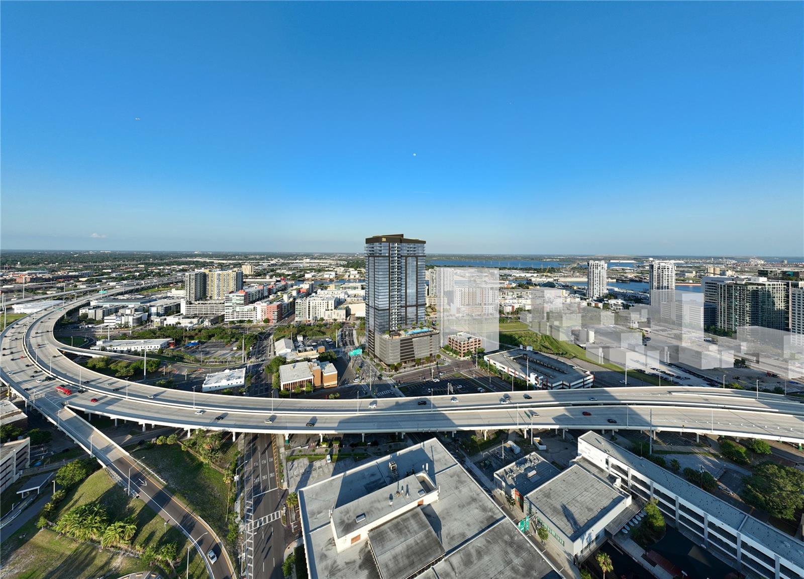Areial View of Development Site