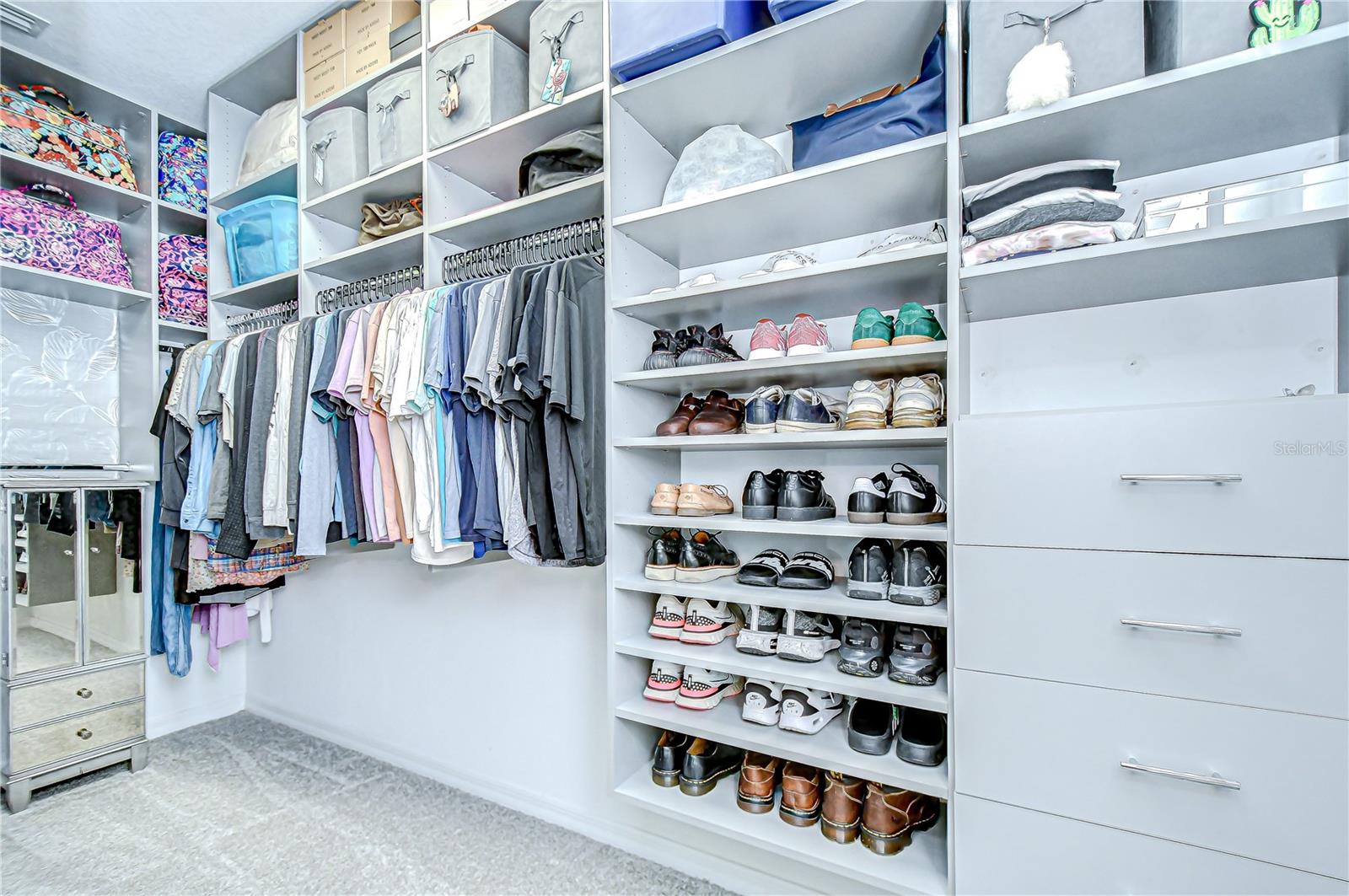 Owners Walk-in closet