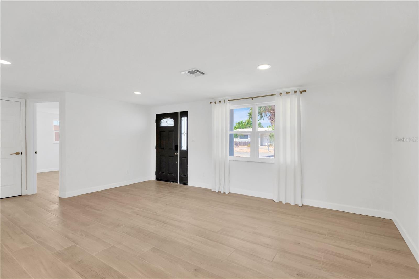Looking back to Front Door from Great Room