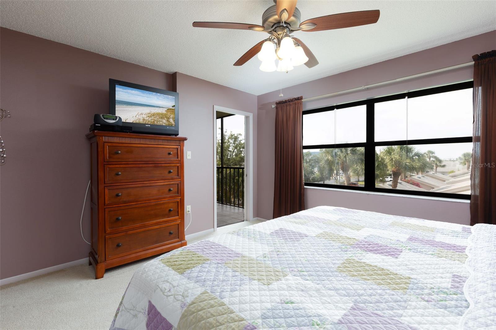 Primary Bedroom to Balcony
