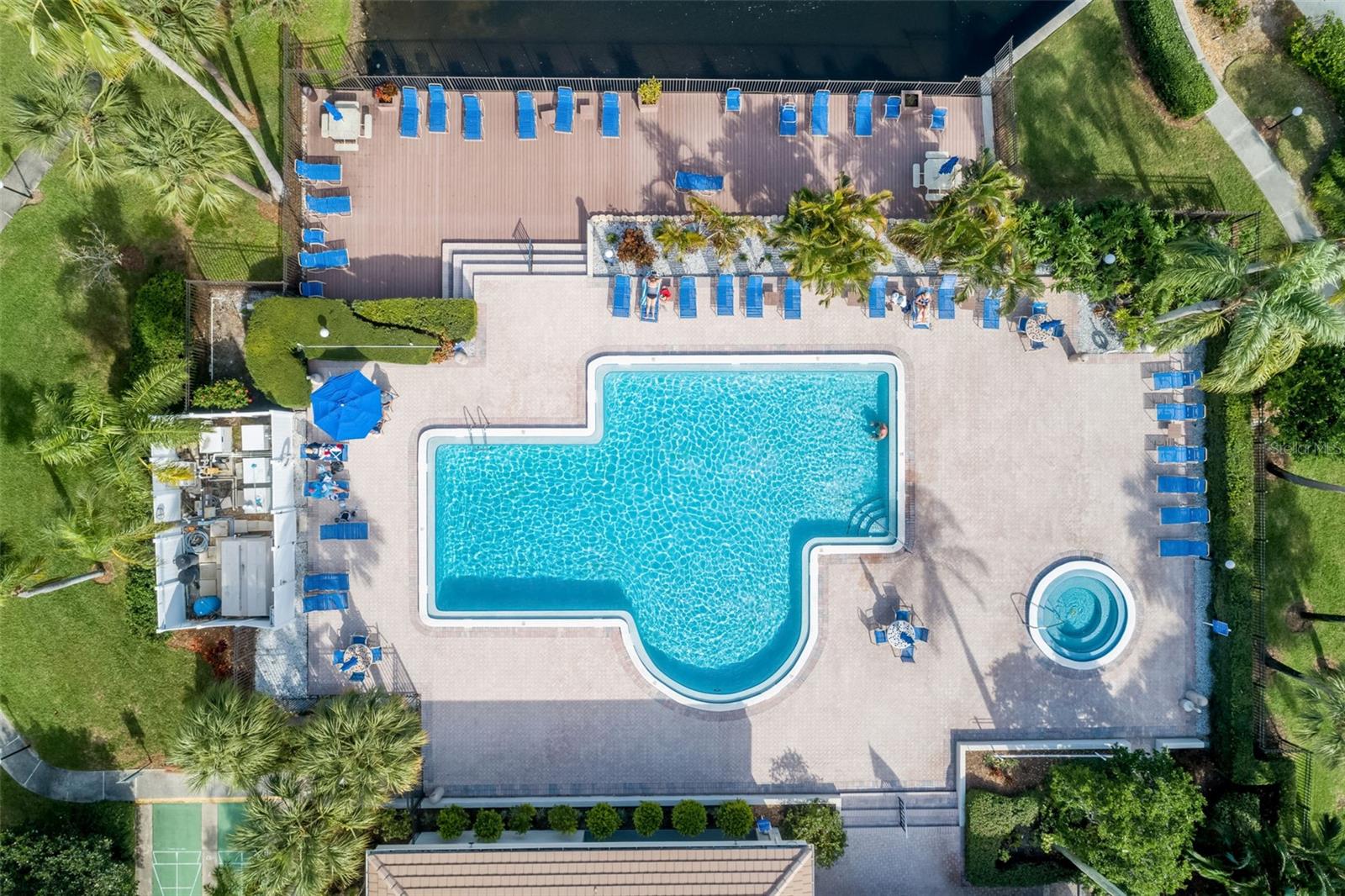 Heated Pool with Deck and Spa