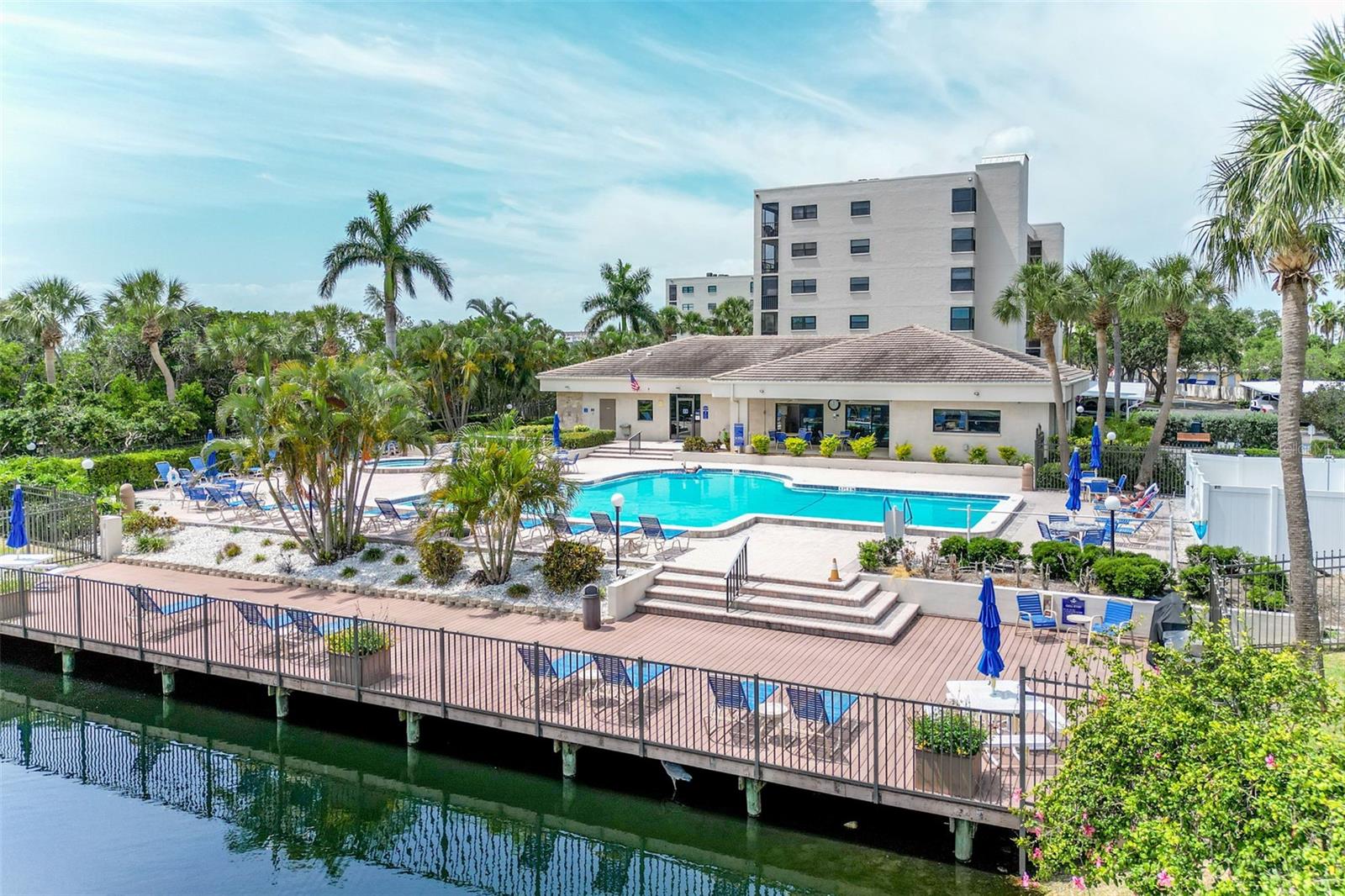 Overview of Pool and Clubhouse