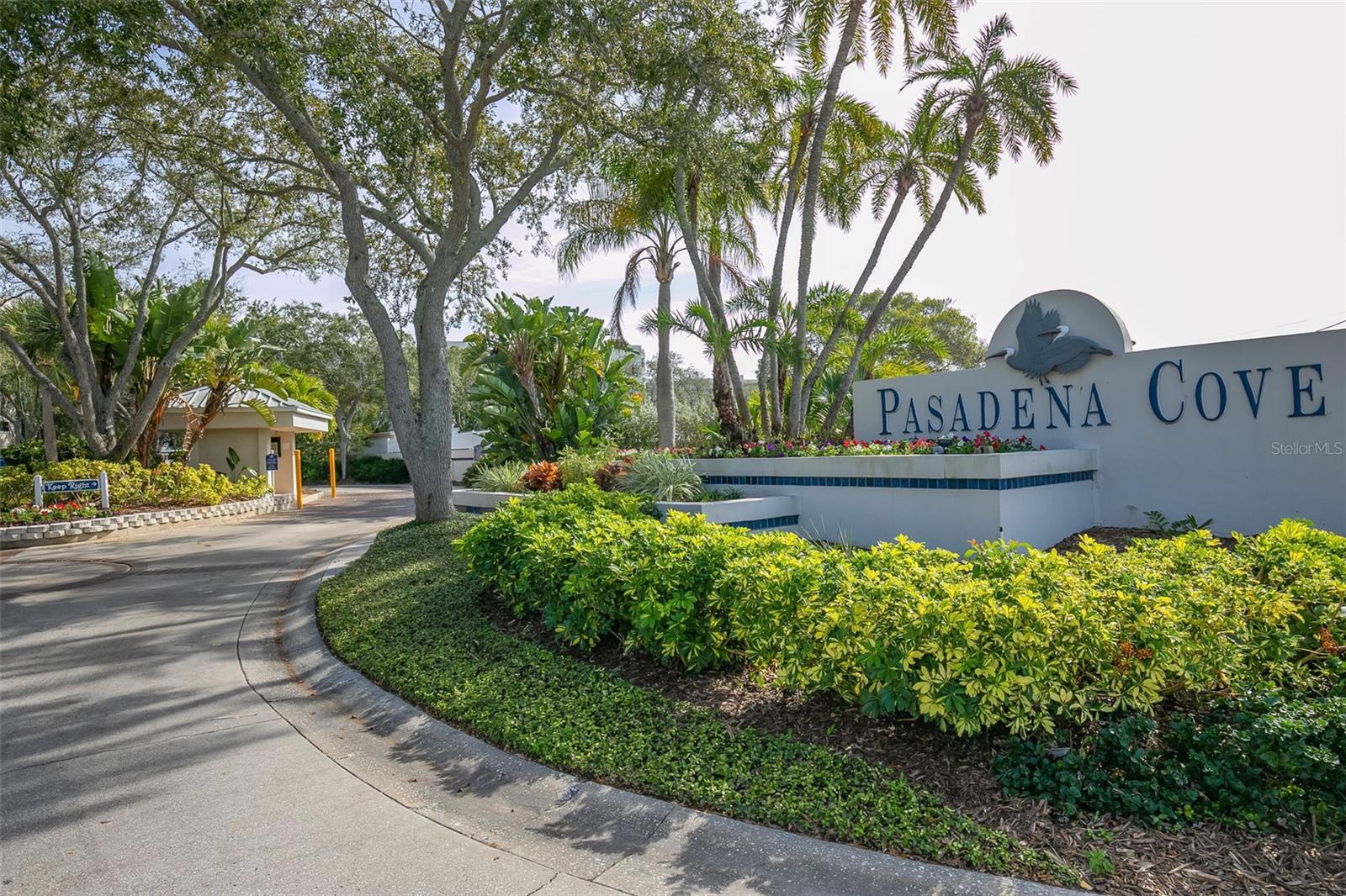 Entrance to Community with gated security
