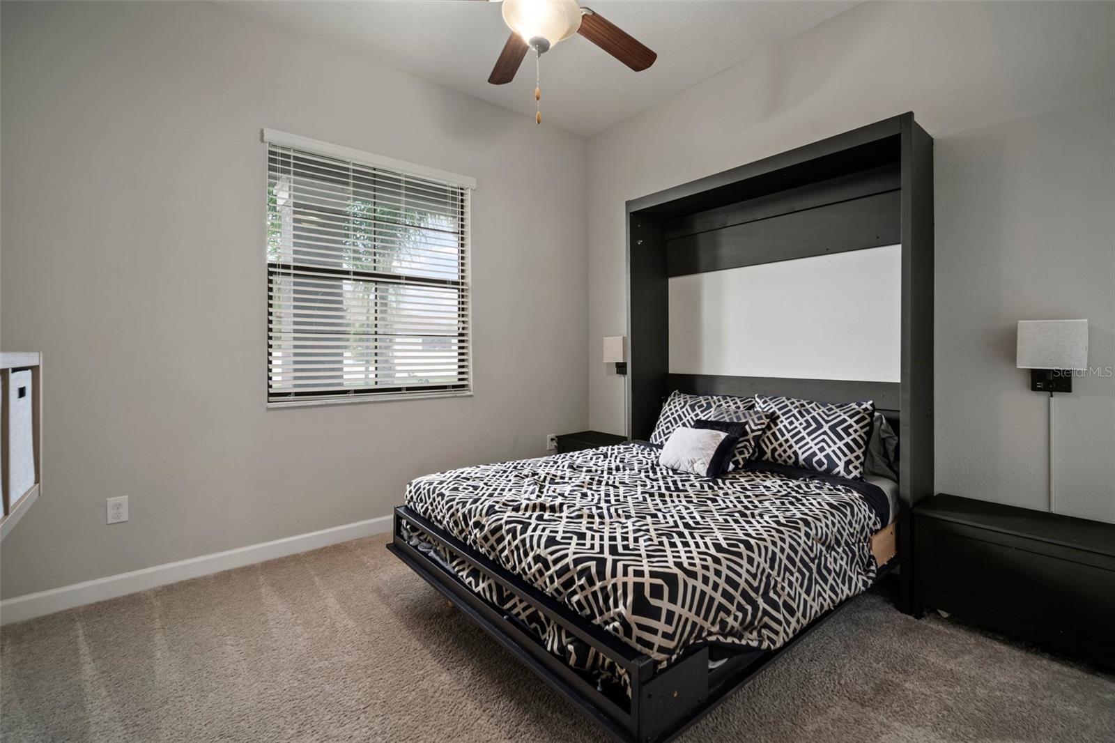 Downstairs bedroom 1 with Murphy bed