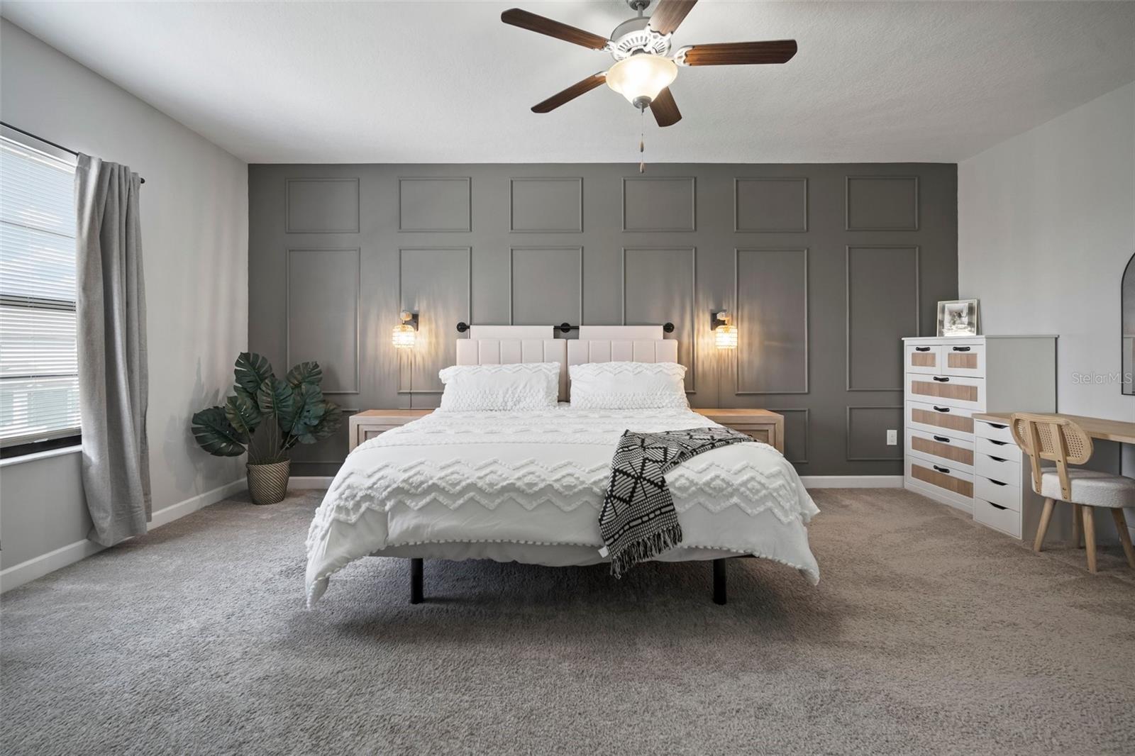 Primary oversized bedroom