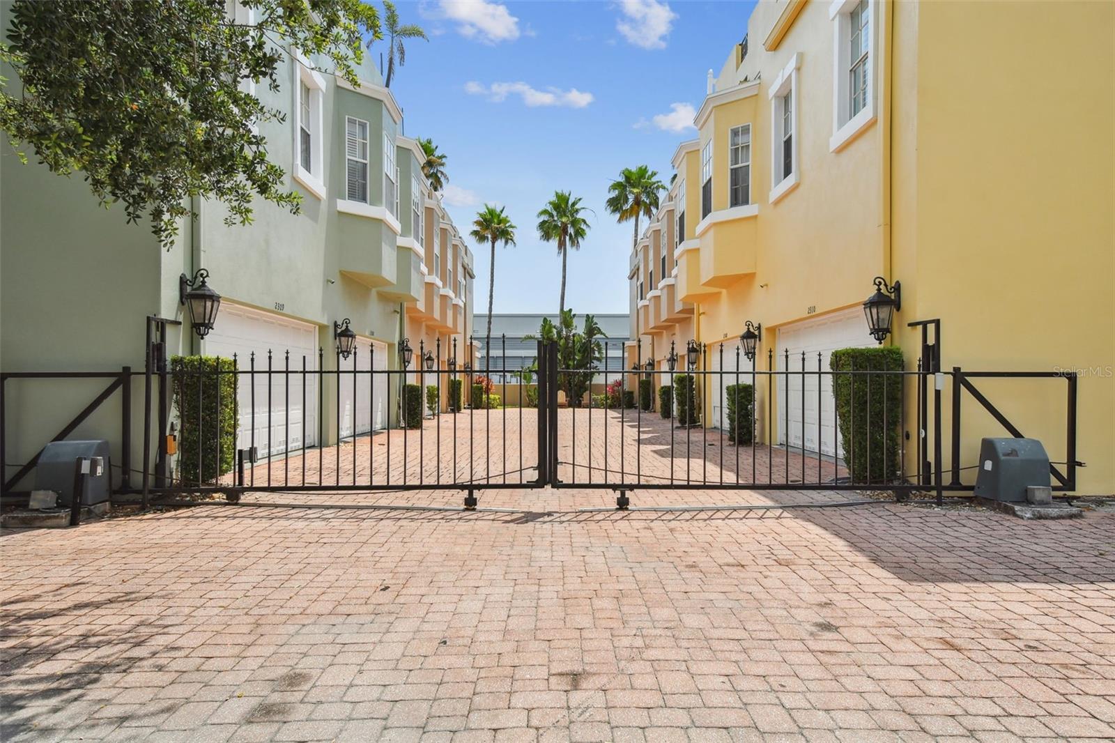 Gated Entry to Garage