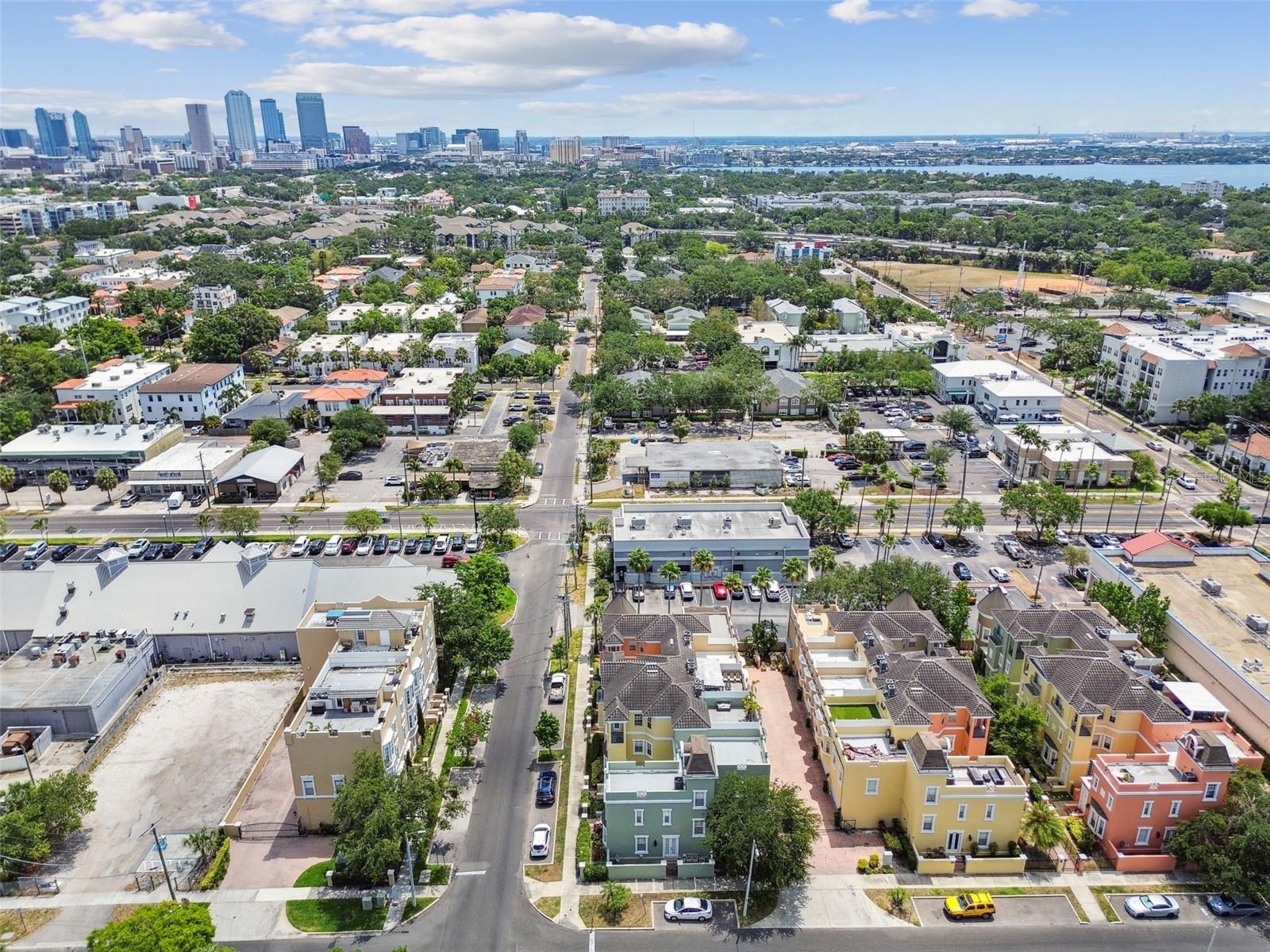 Enjoy City Views from Rooftop Deck