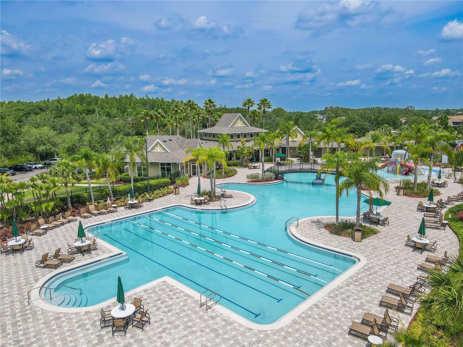 Live Oaks community pool