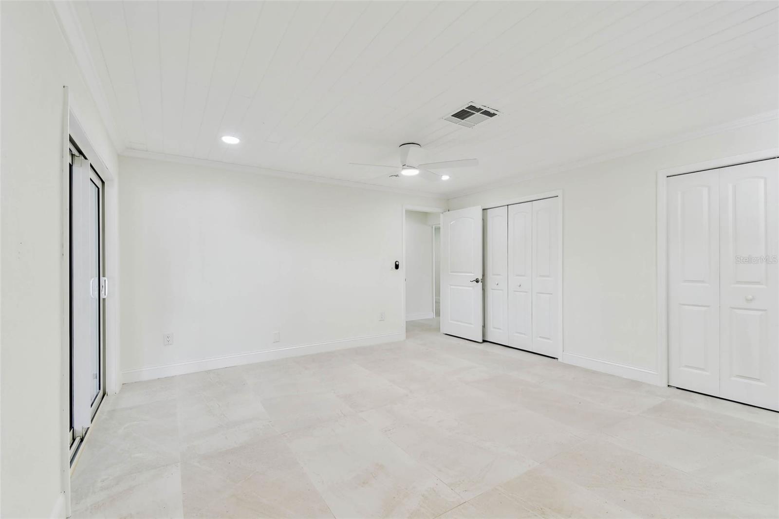 2nd bedroom with patio