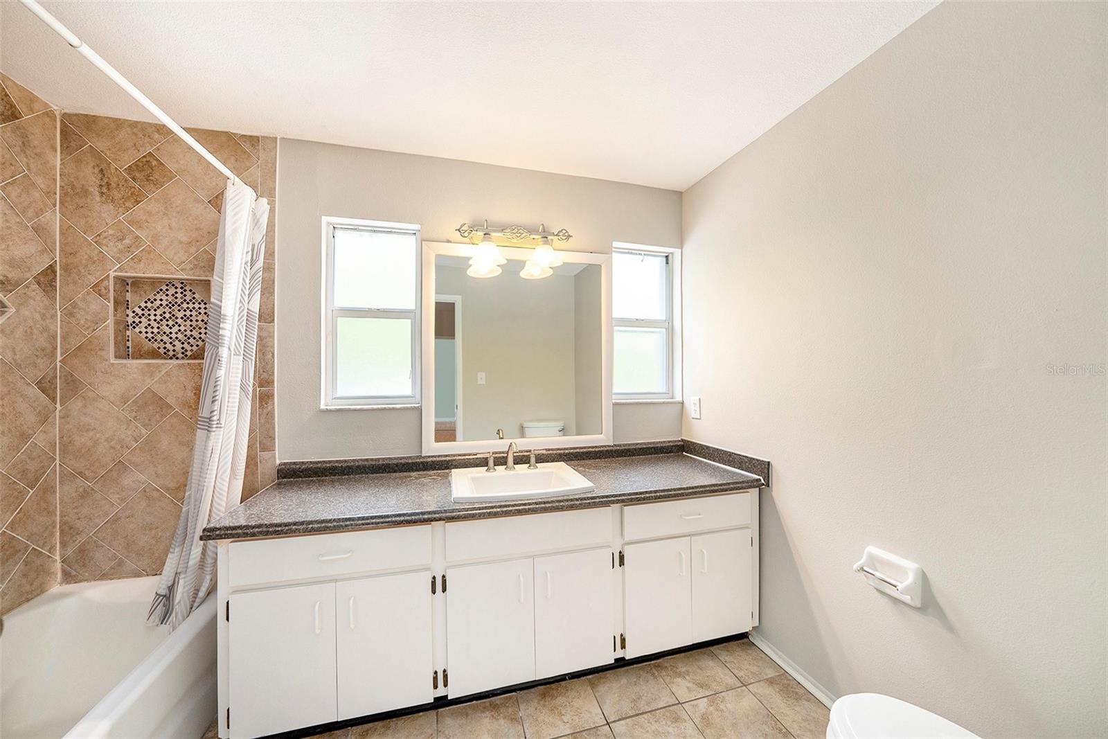 Laundry room offers new washer and dryer too!