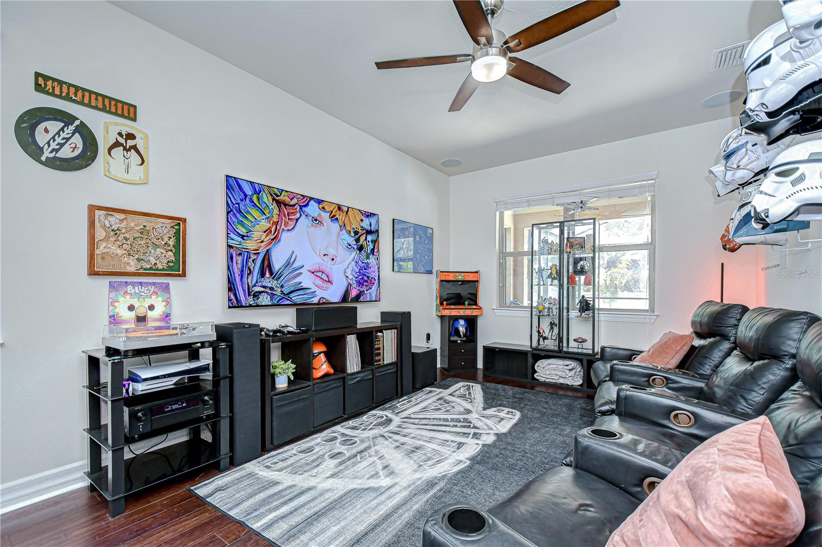 Located on the 1st floor, perfect spot to keep the clutter out of the living areas!
