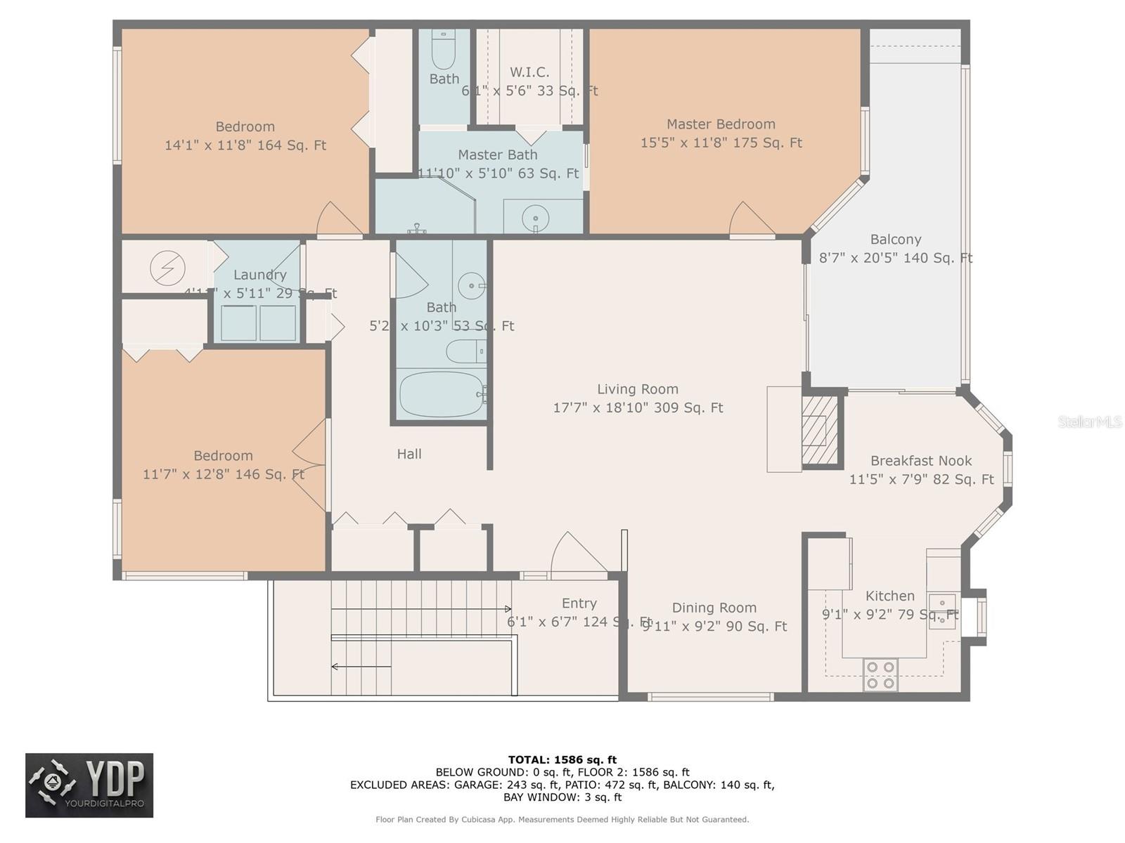 Floor plan of home