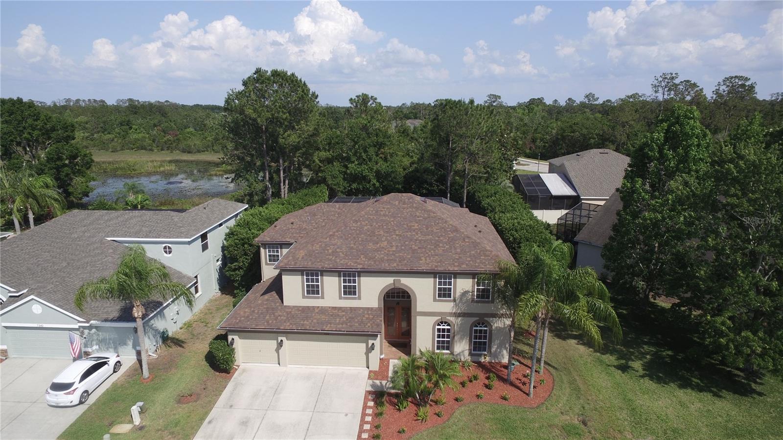 Aerial Front of Home