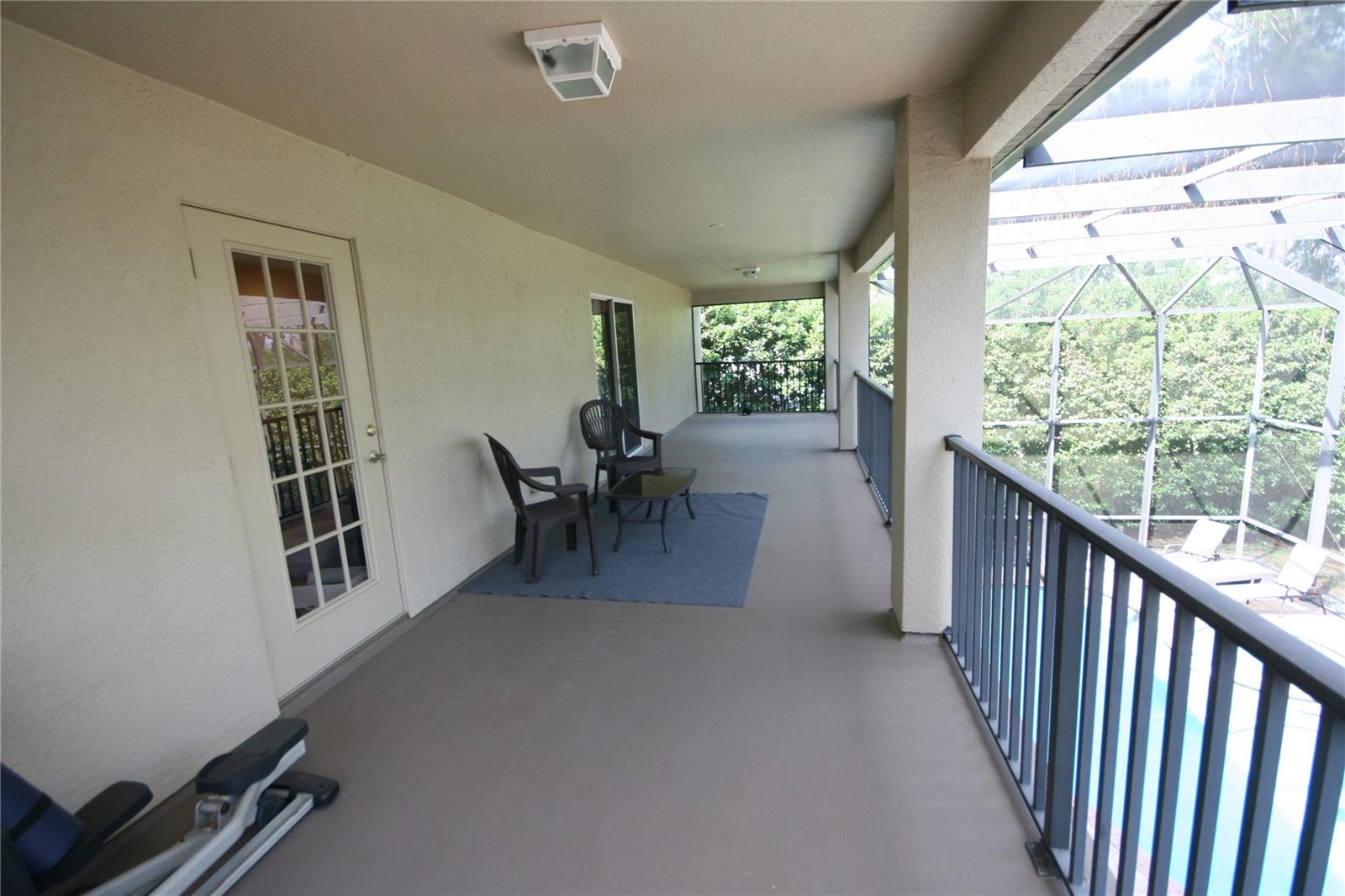 Balcony offers another Private entrance from  Bedroom #2