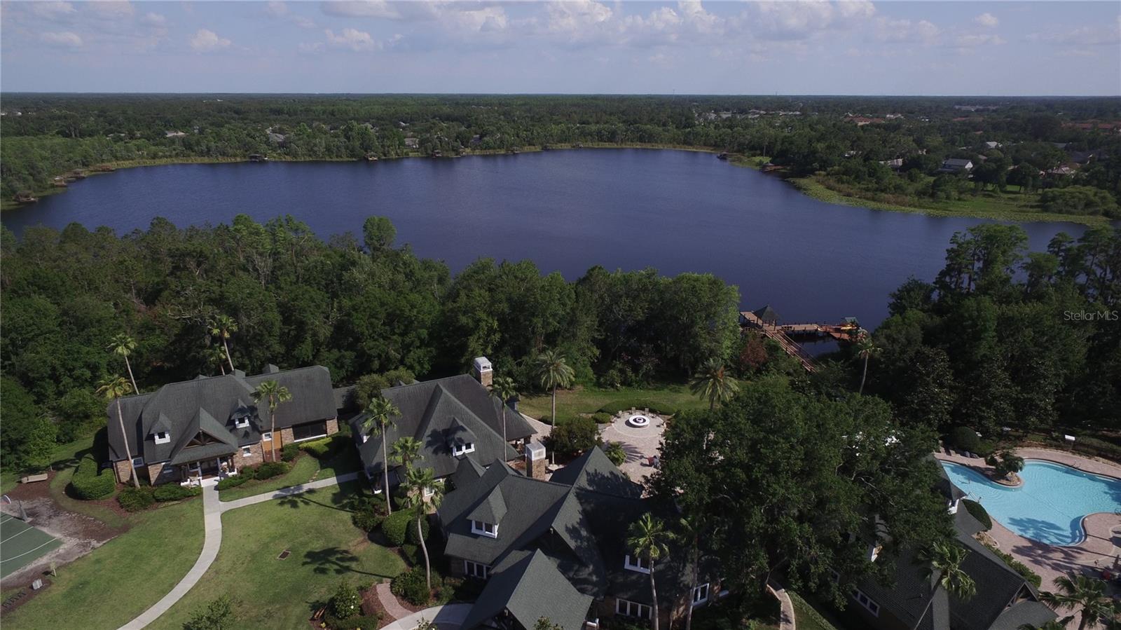 Wilderness Lake Pier and Amenities
