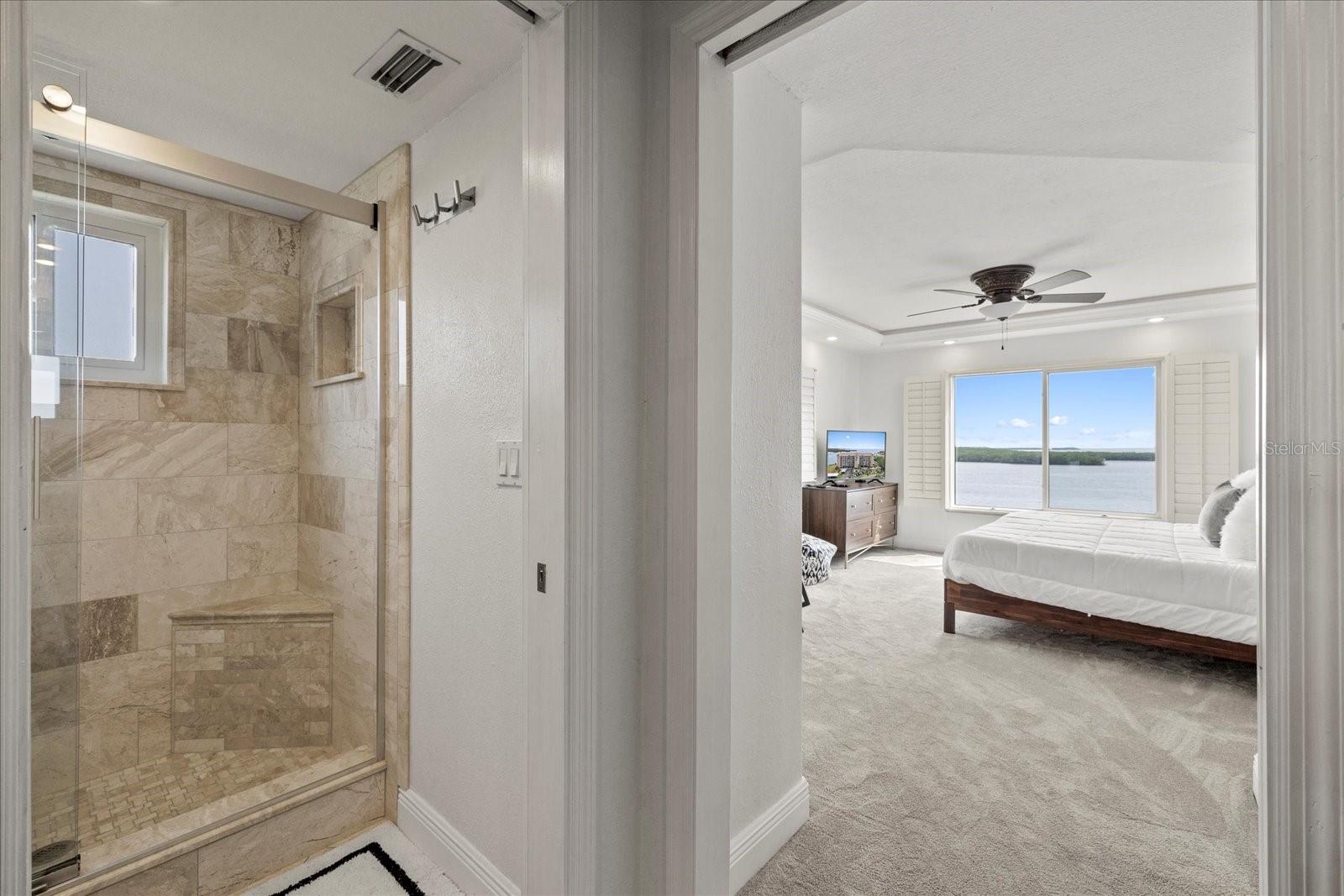 Primary bath/bedroom