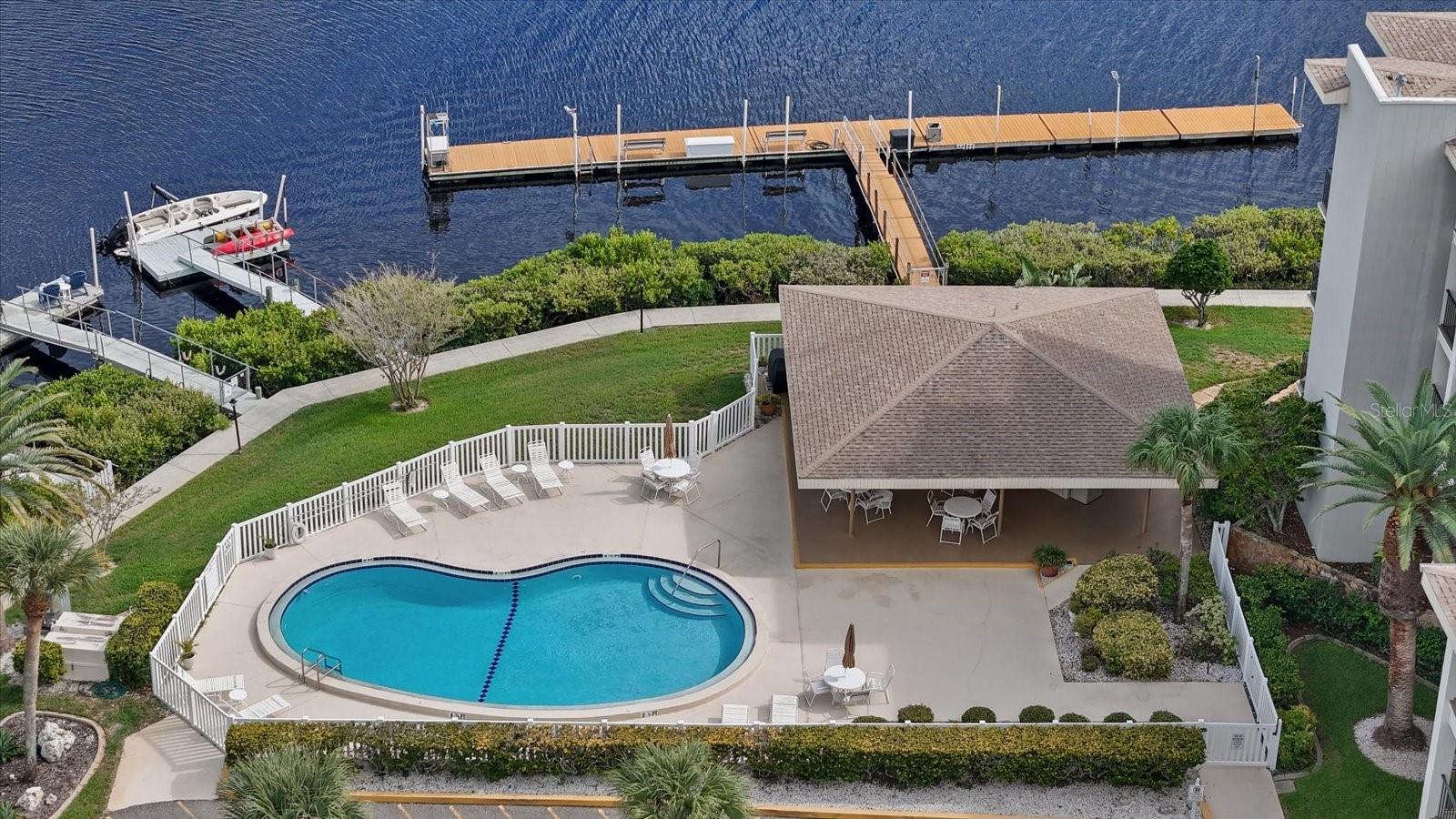 Pool and Pier-Sand Pebble Point Community