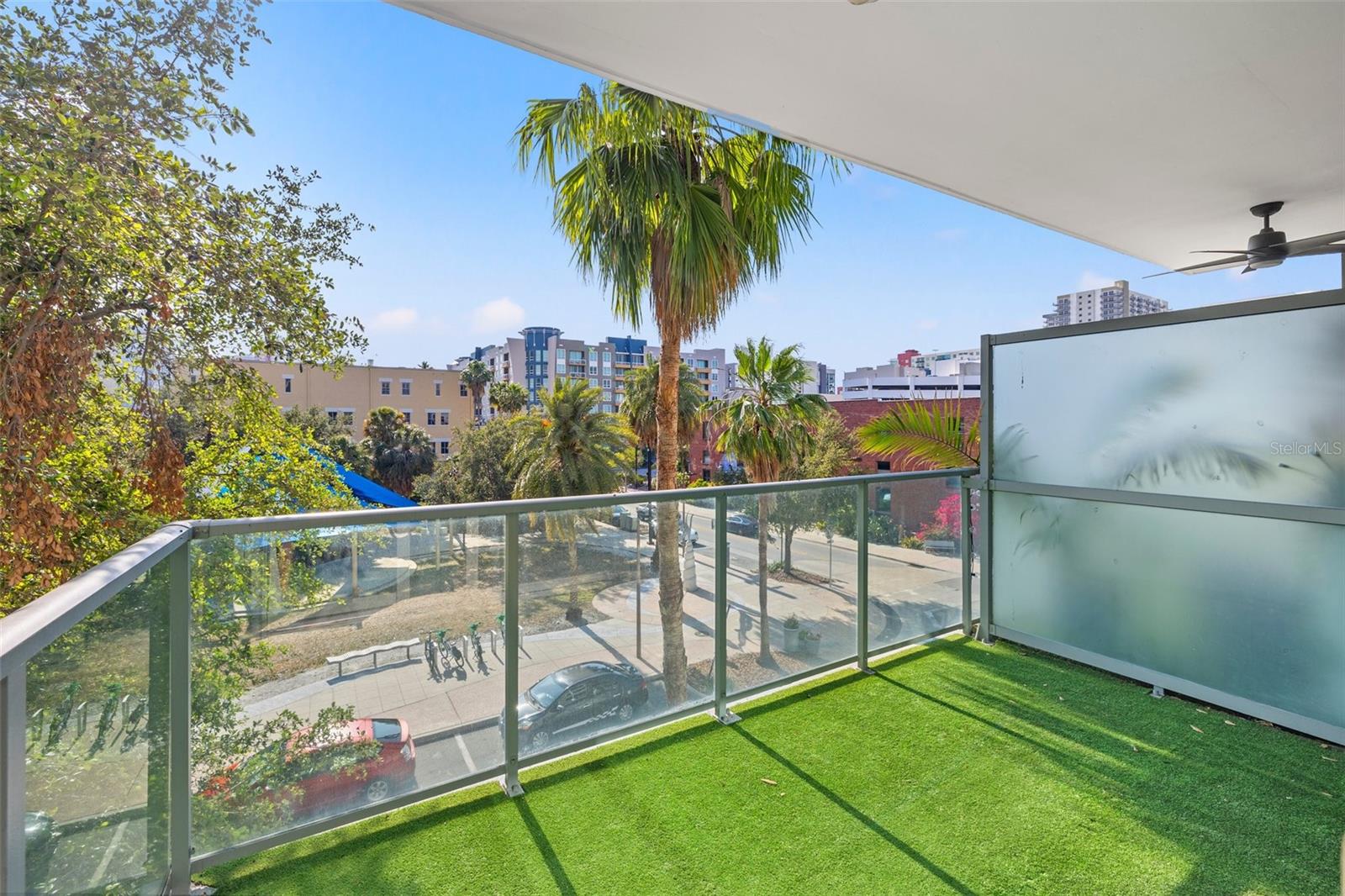 Private Balcony Overlooking 12th Street