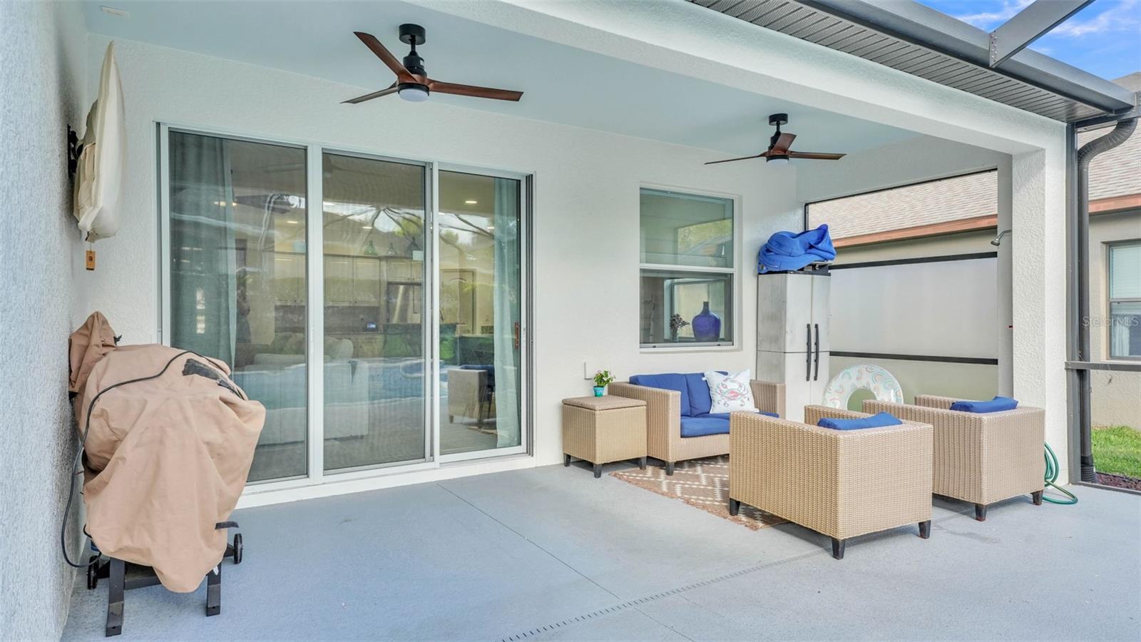Covered portion of Lanai