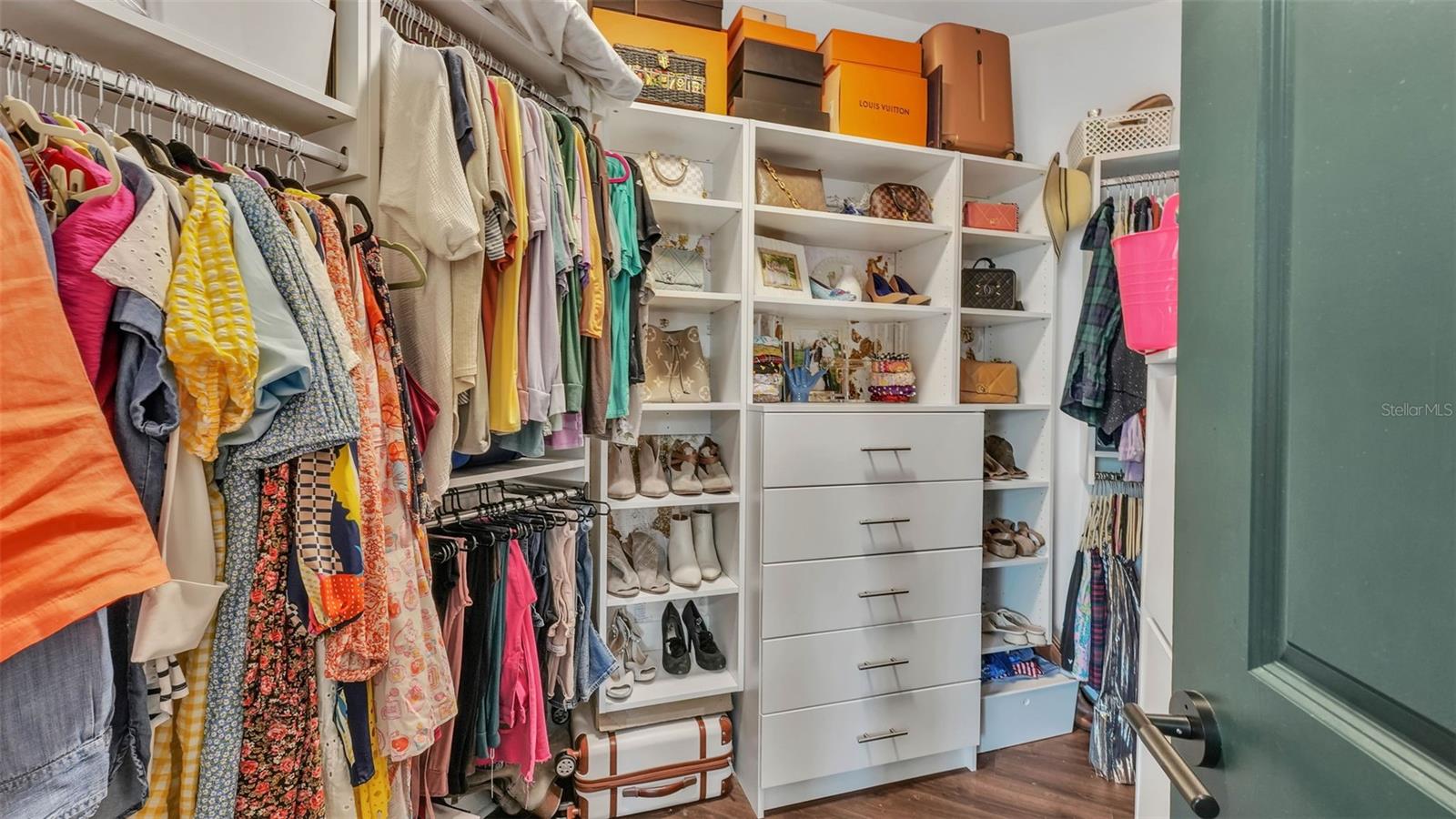 Second Master closet; Walk-in