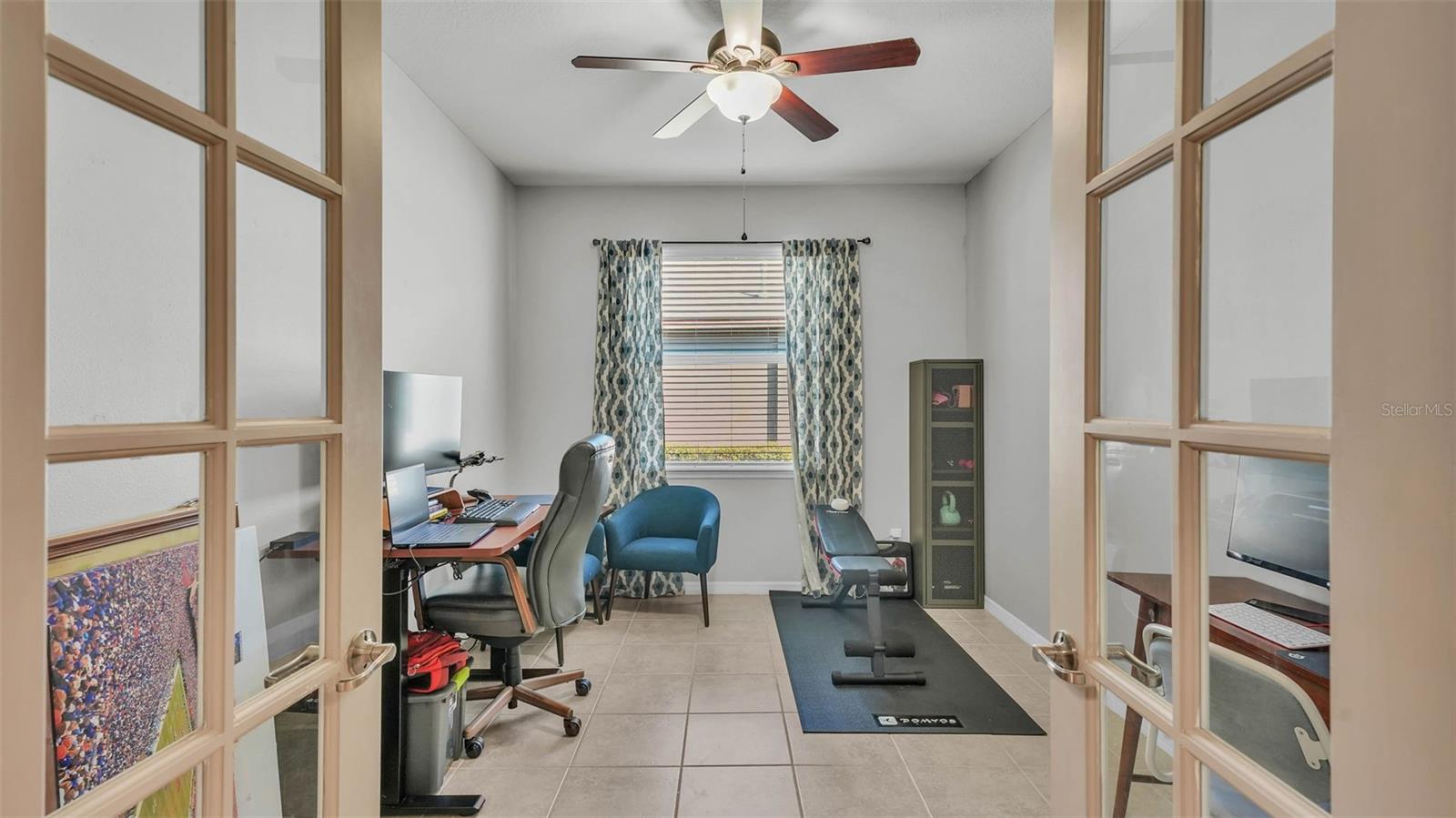 Office; double doors on left from front door. Next to bonus room