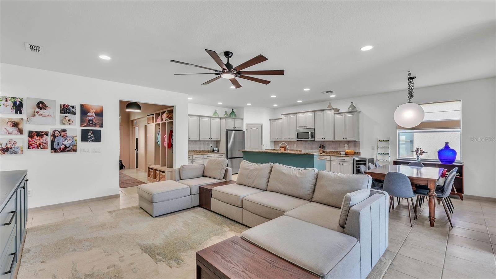 View of living space from Master Bedroom