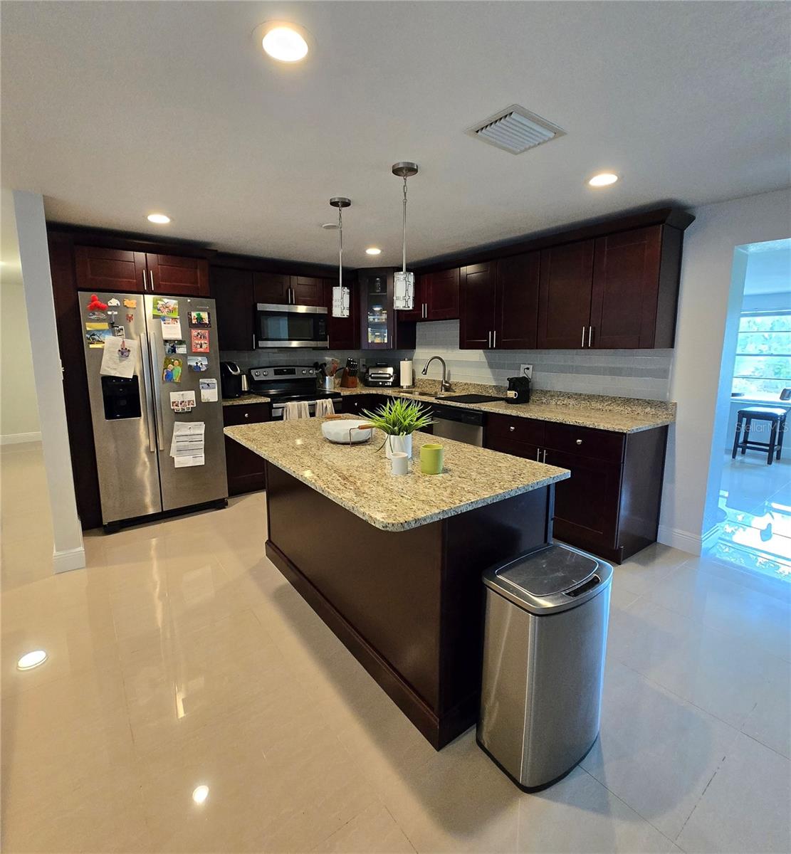 Spacious kitchen