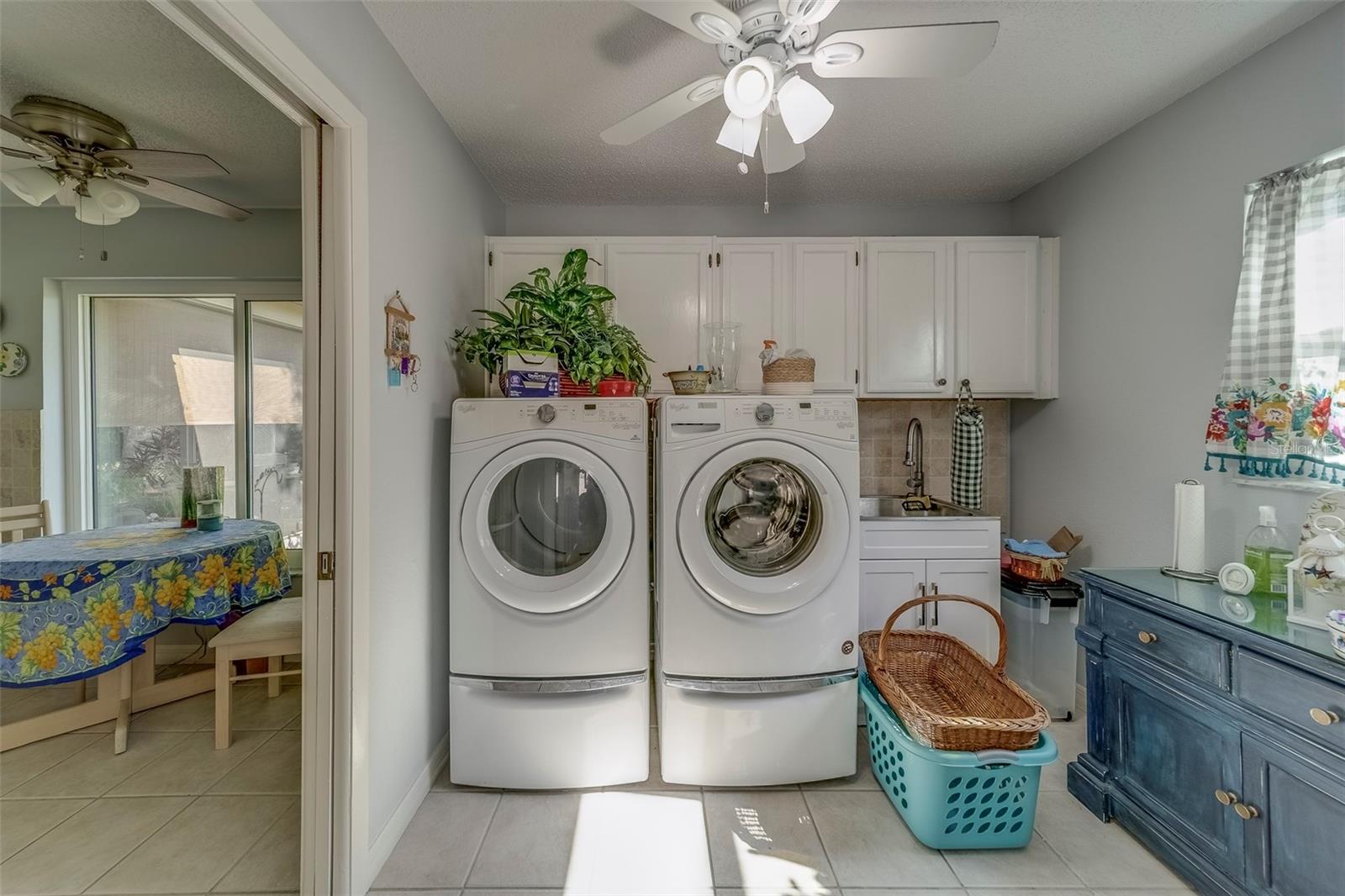 Laundry room.